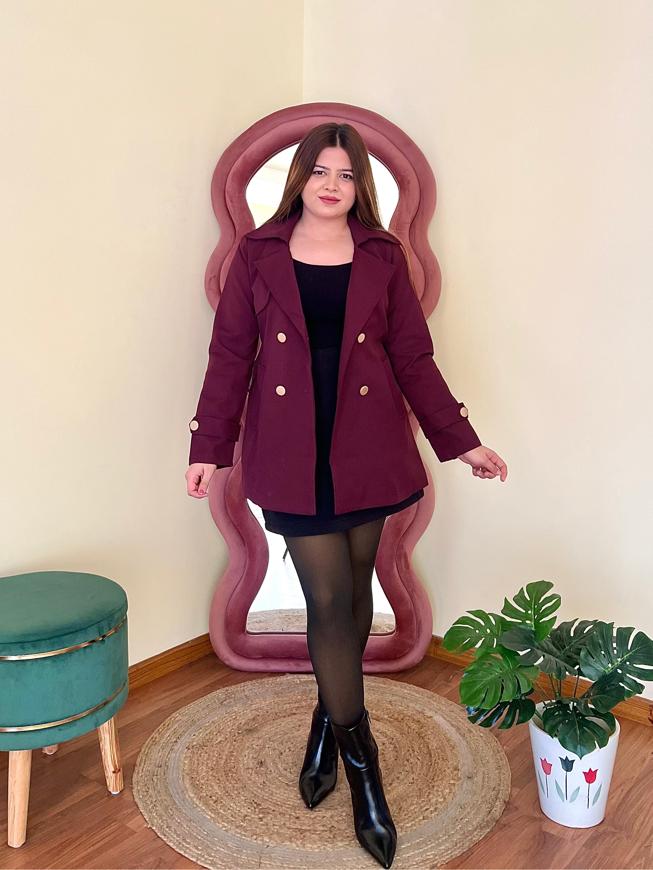 MIMI BELTED TRENCH COAT