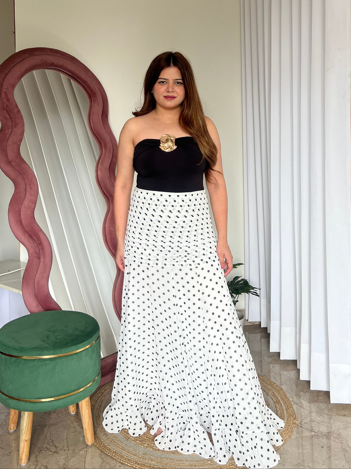 DOLLY POLKA DOT SKIRT