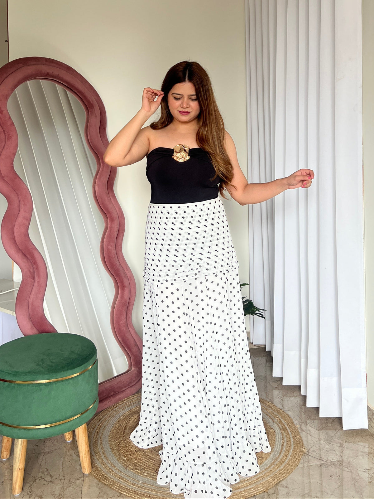 DOLLY POLKA DOT SKIRT