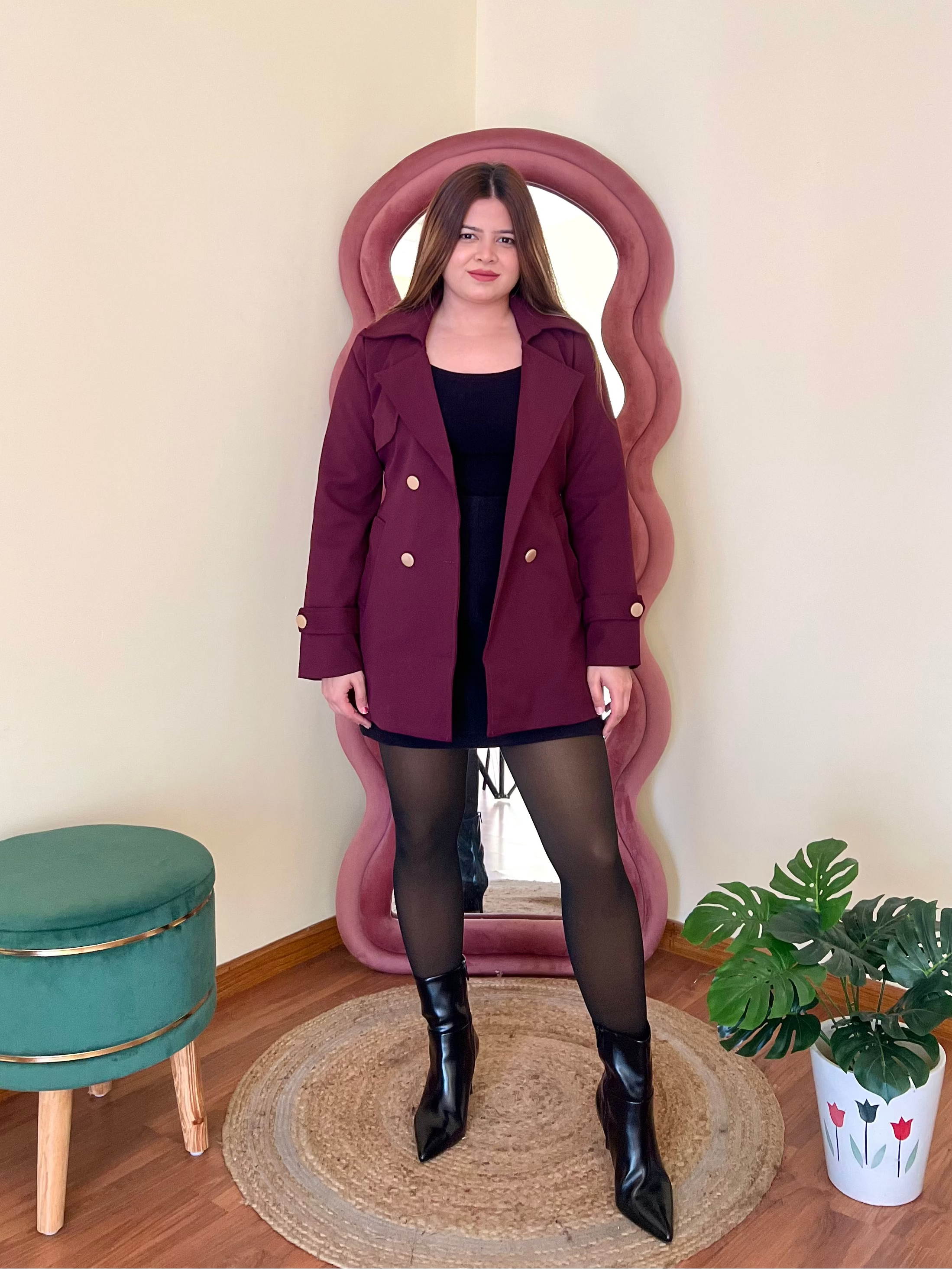 MIMI BELTED TRENCH COAT