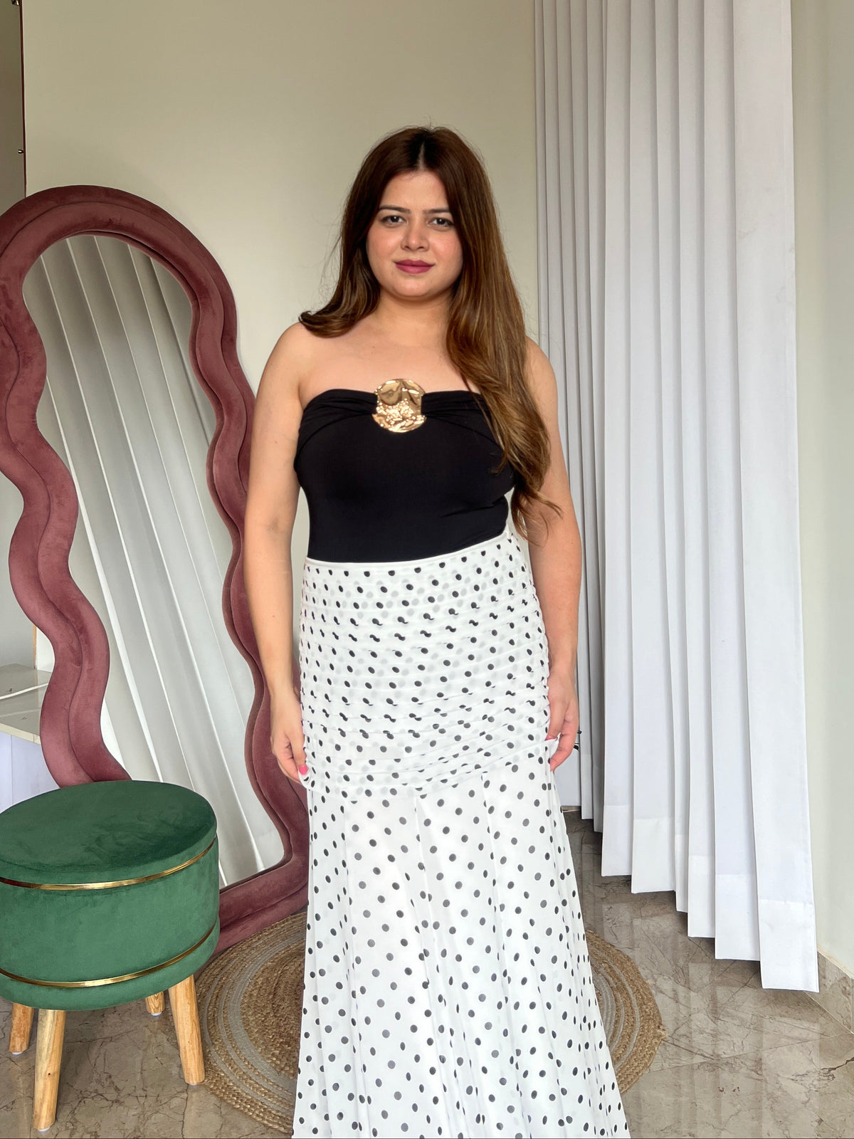 DOLLY POLKA DOT SKIRT