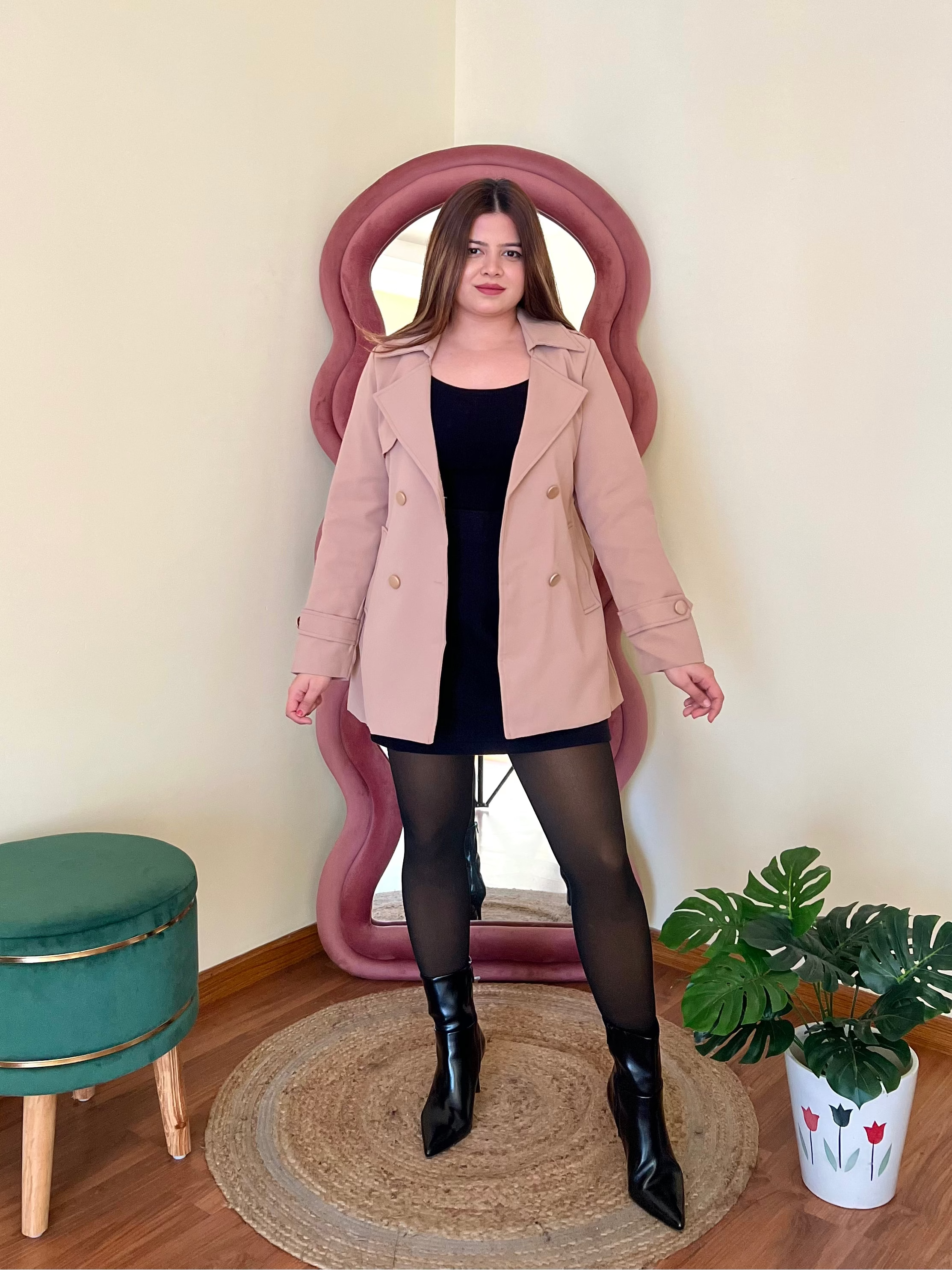 MIMI BELTED TRENCH COAT