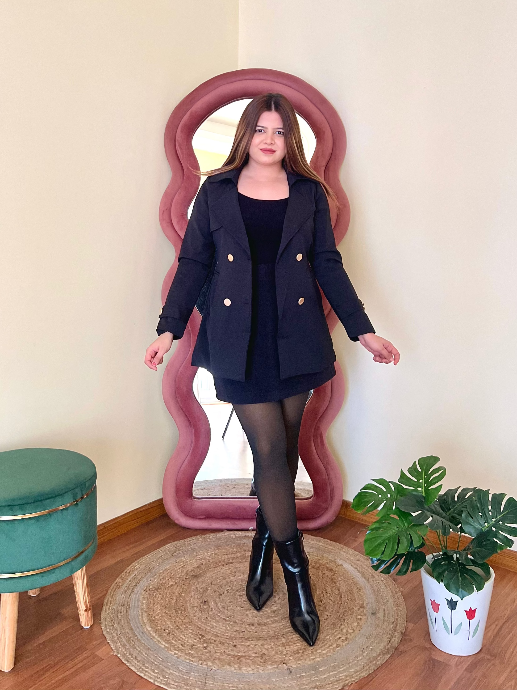 MIMI BELTED TRENCH COAT