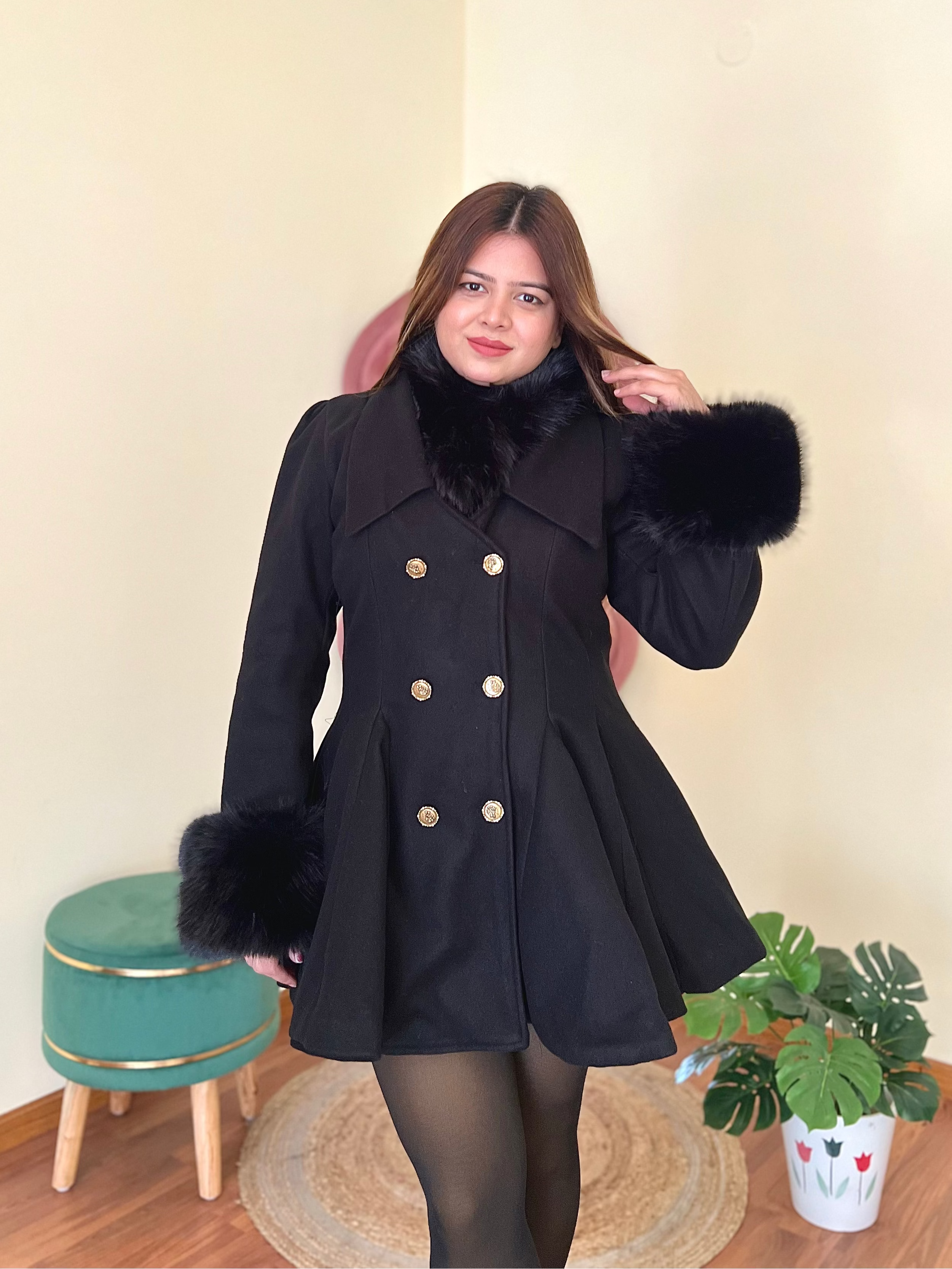 KARINA FUR C0AT