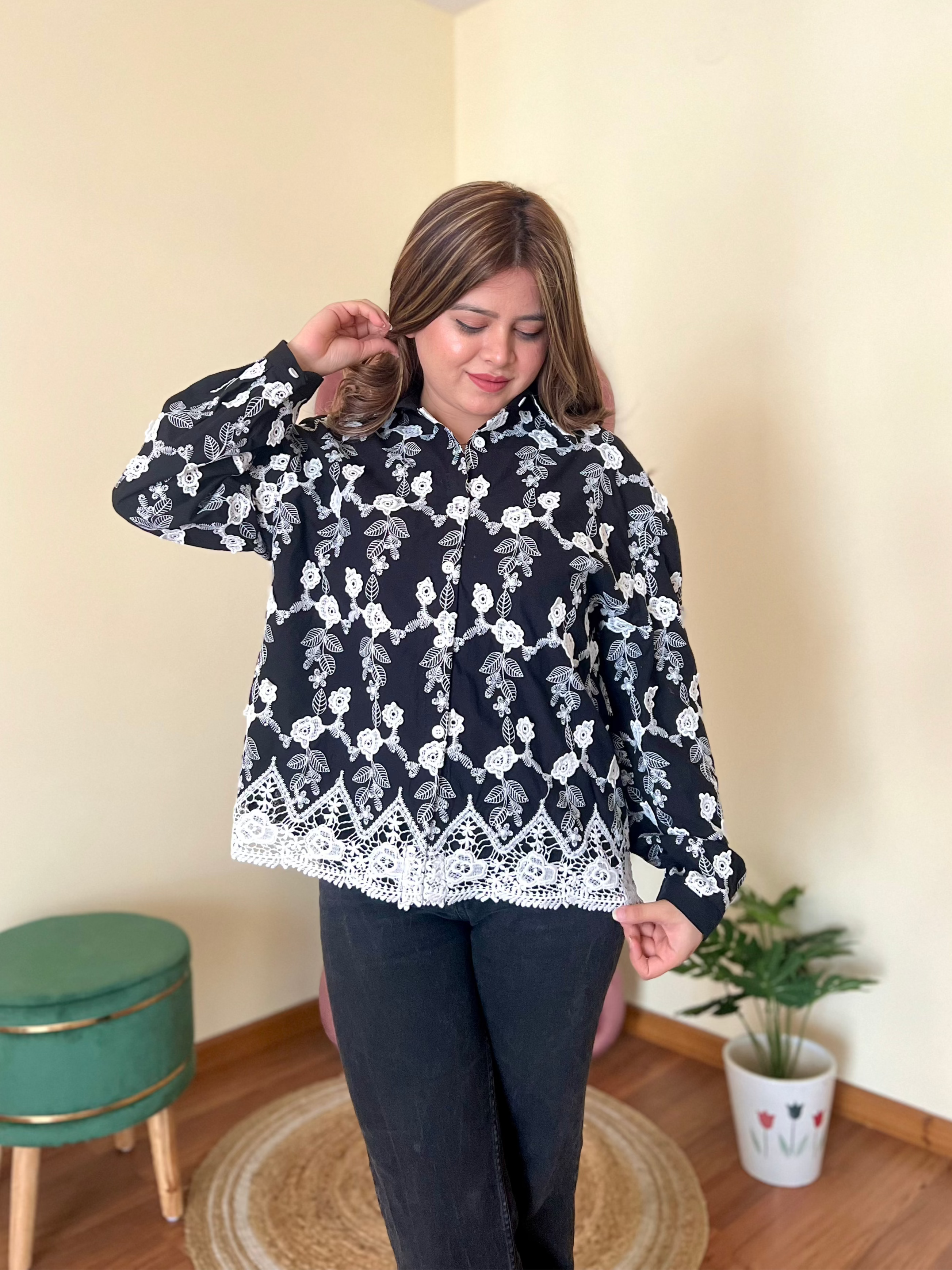 KOSHA THREADWORK SHIRT