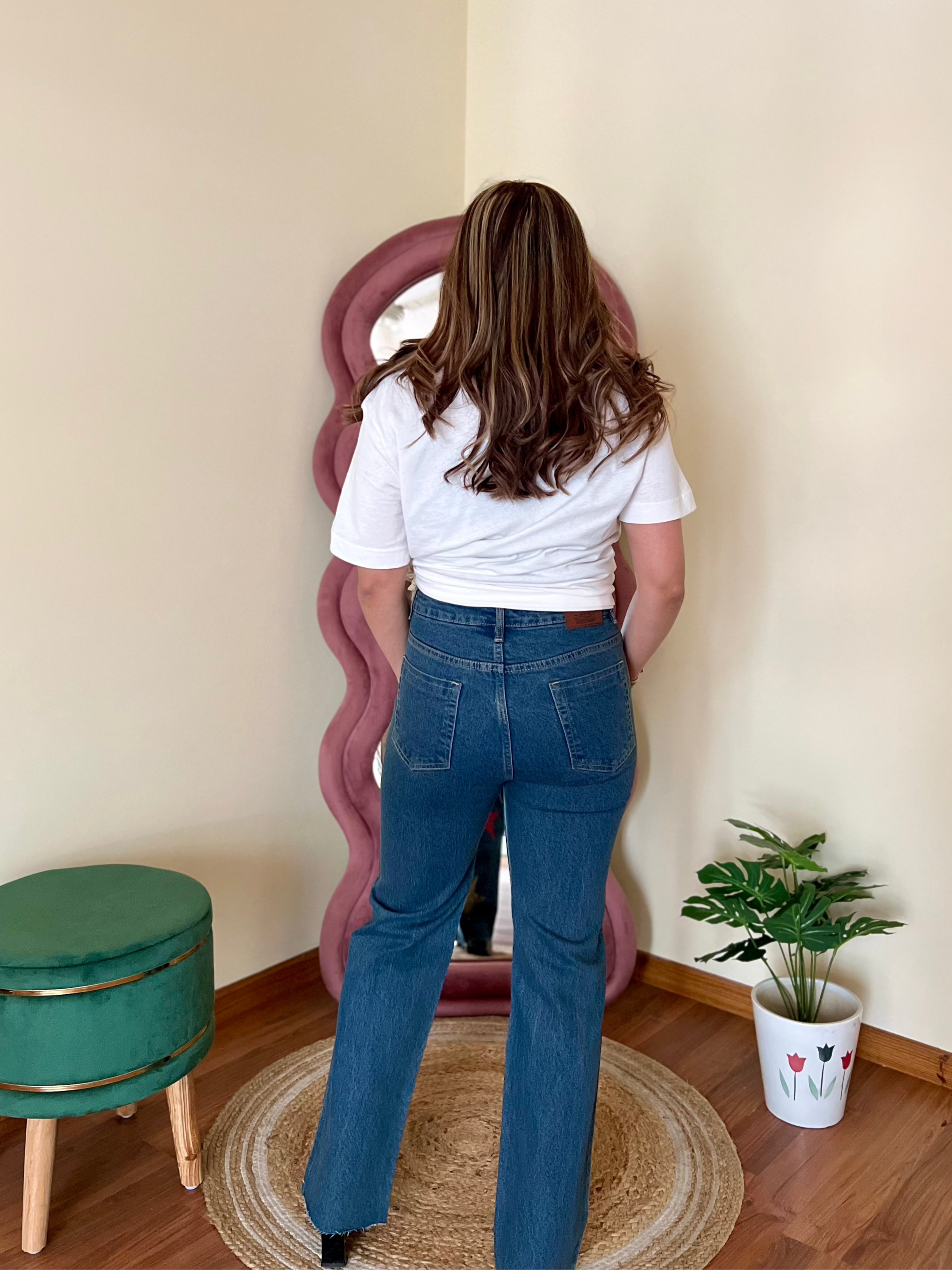 STARSTUCK RHINESTONE DENIM