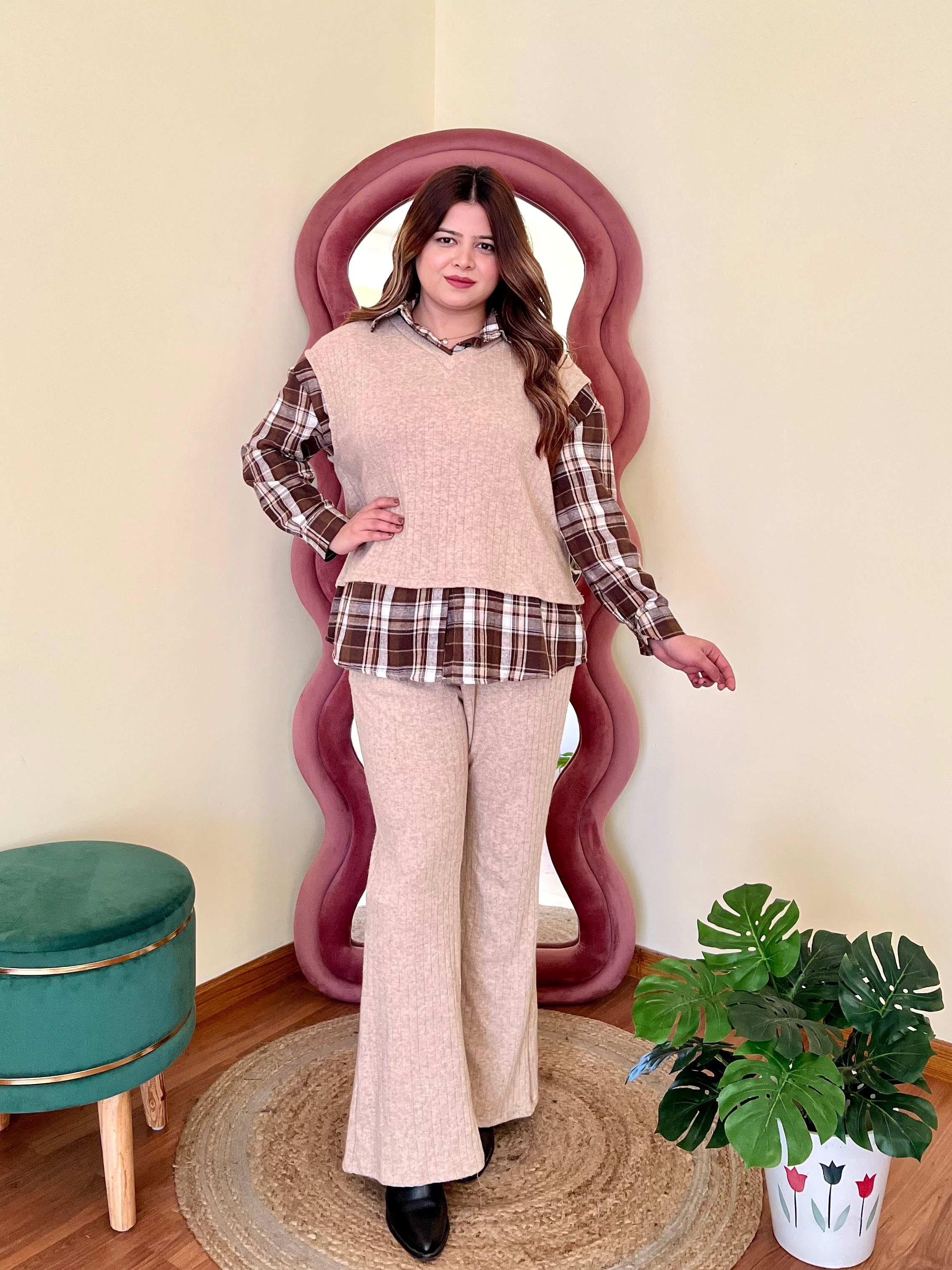 PENNY CHEQUERED COORD