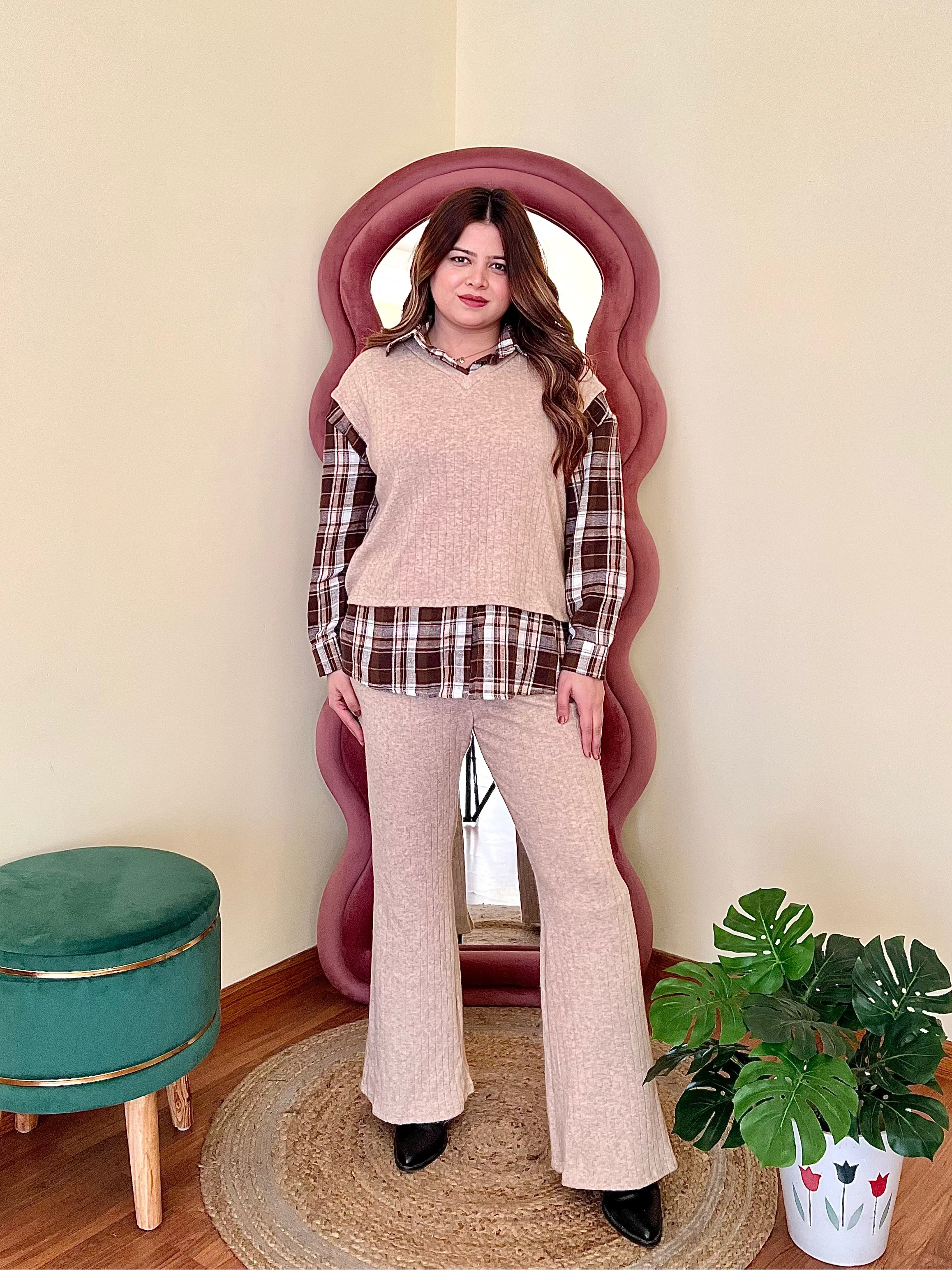 PENNY CHEQUERED COORD