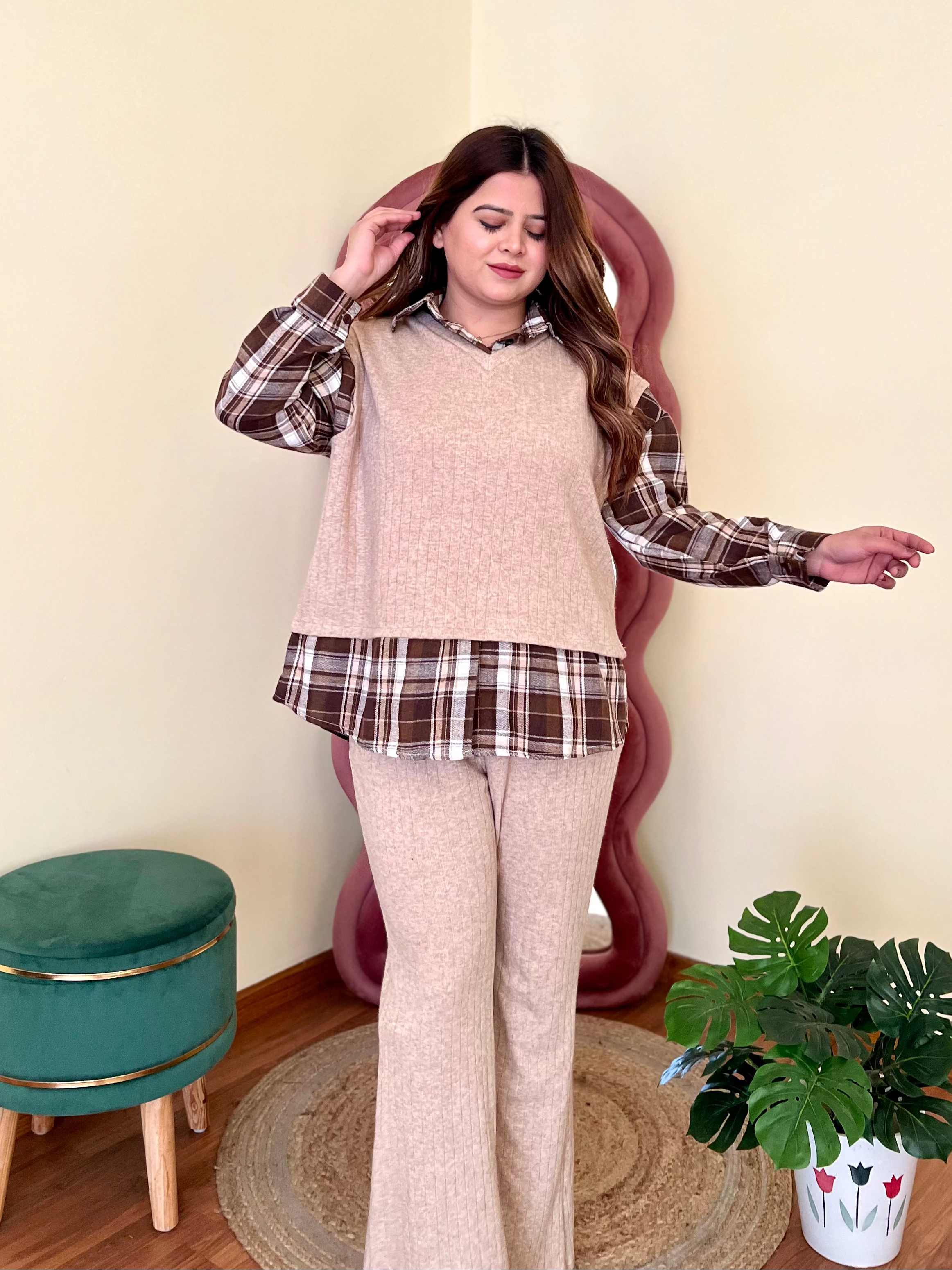 PENNY CHEQUERED COORD