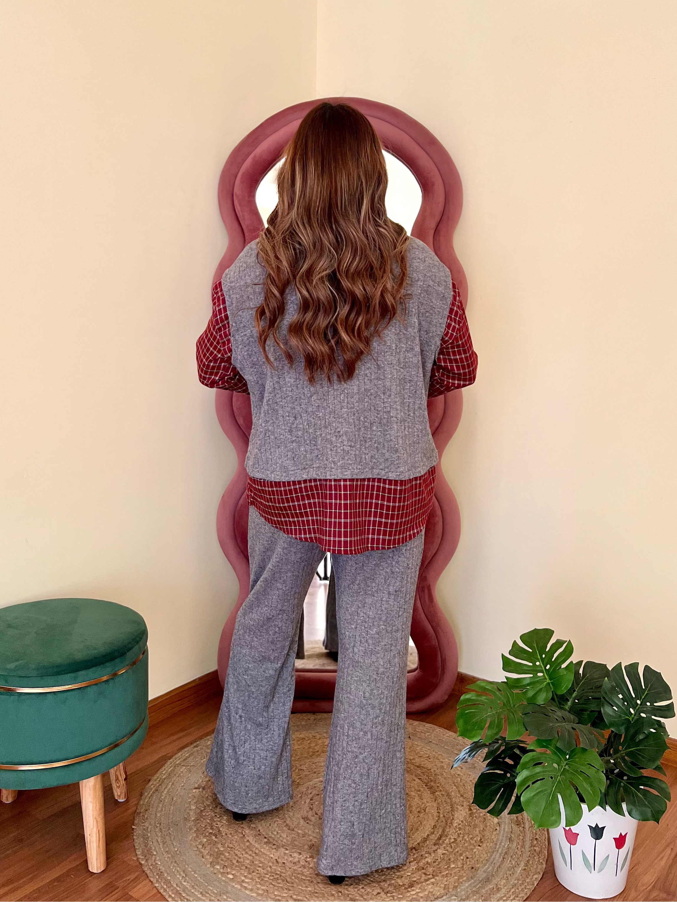 PENNY CHEQUERED COORD