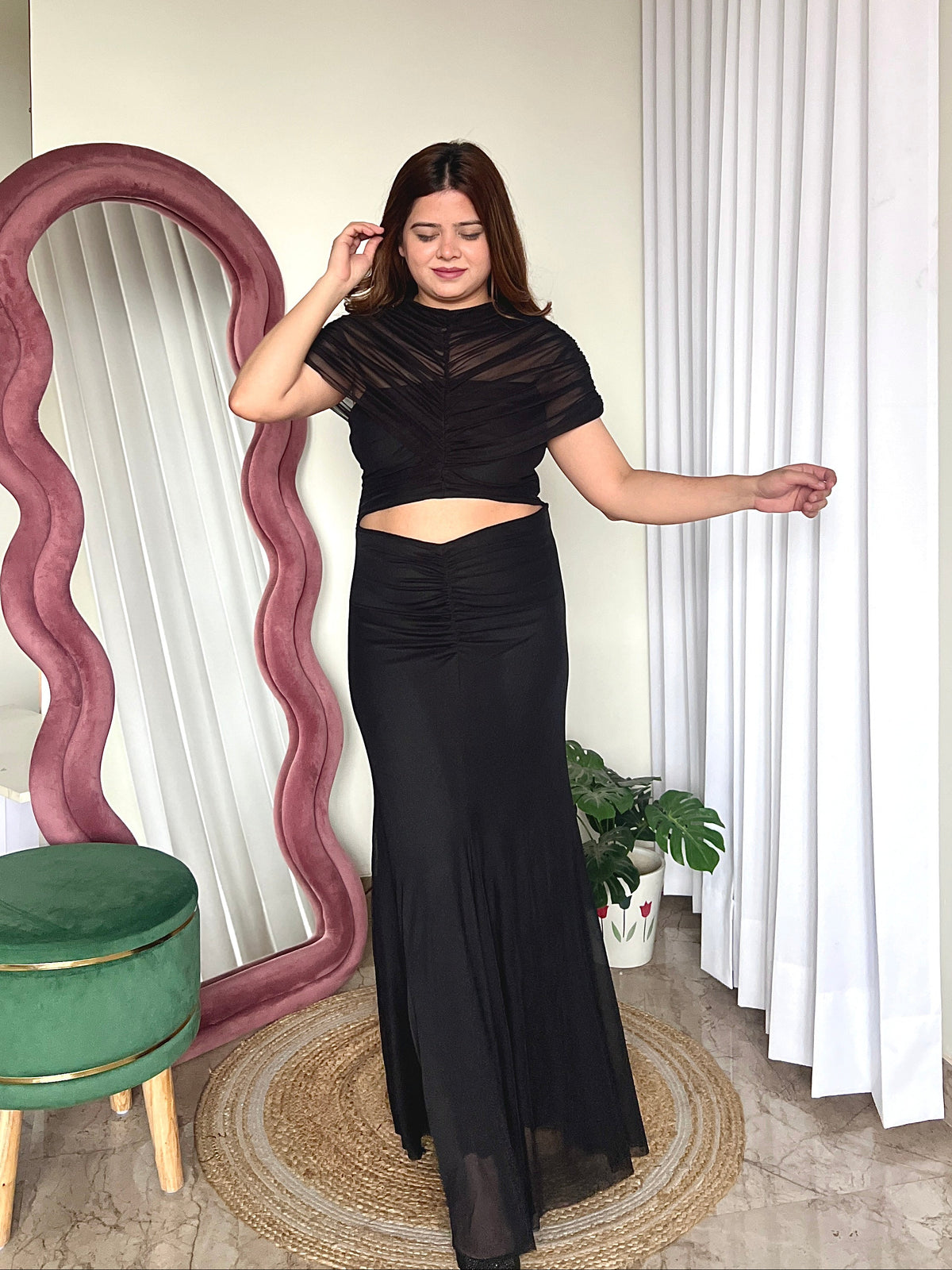 IZA CUTOUT DRESS