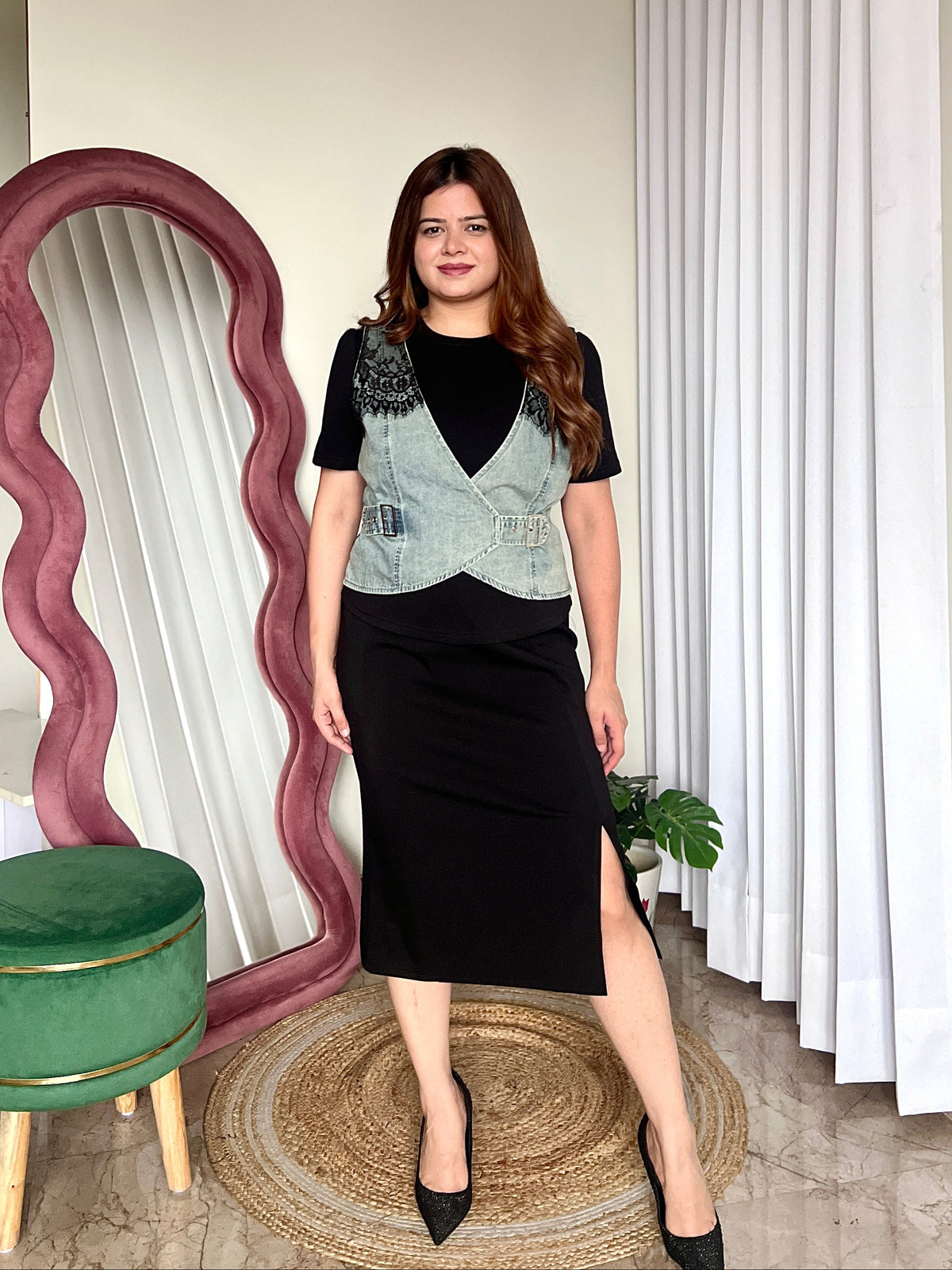 CERCIE DENIM COORD