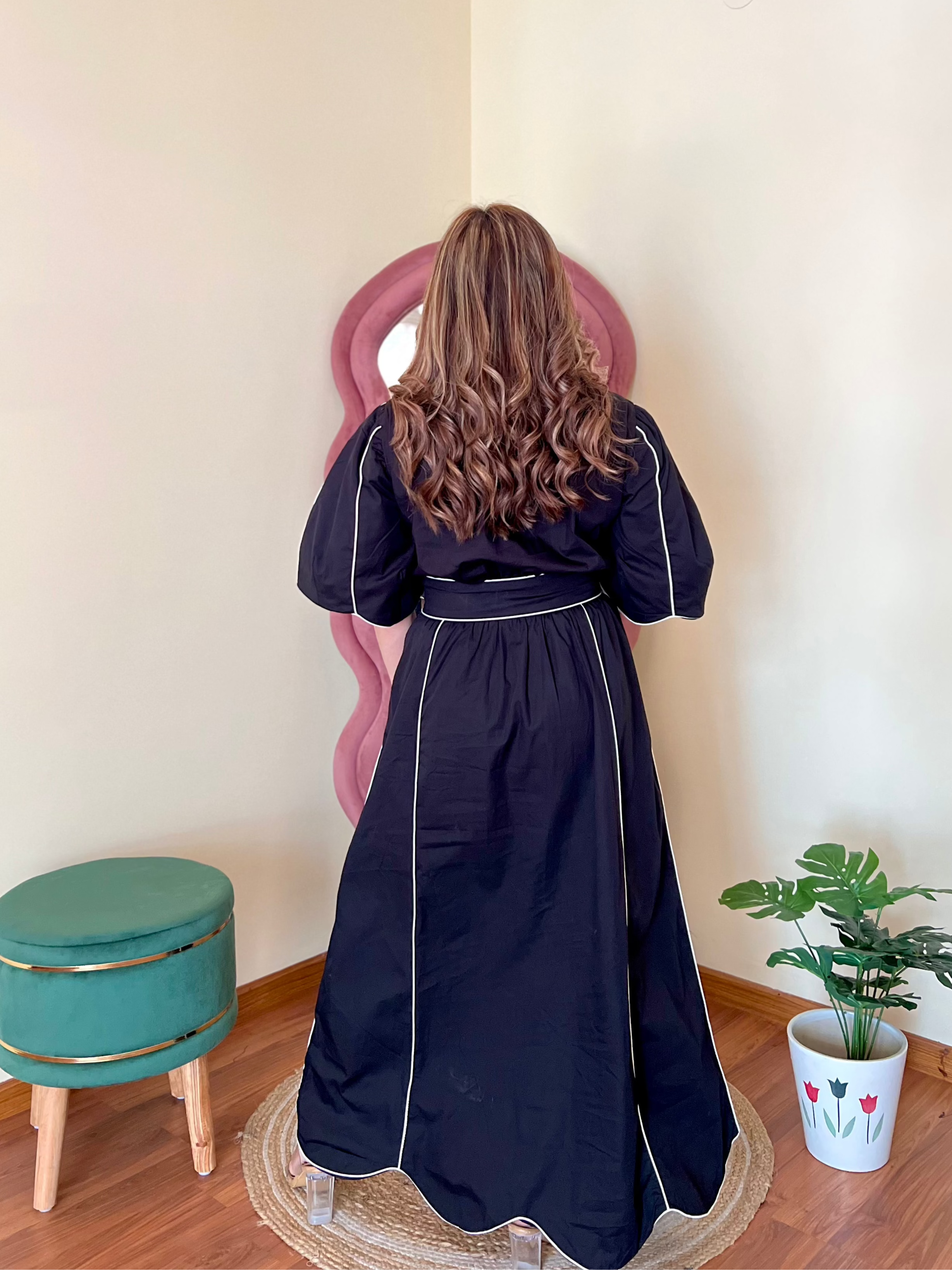 AMELIA BLACK DRESS