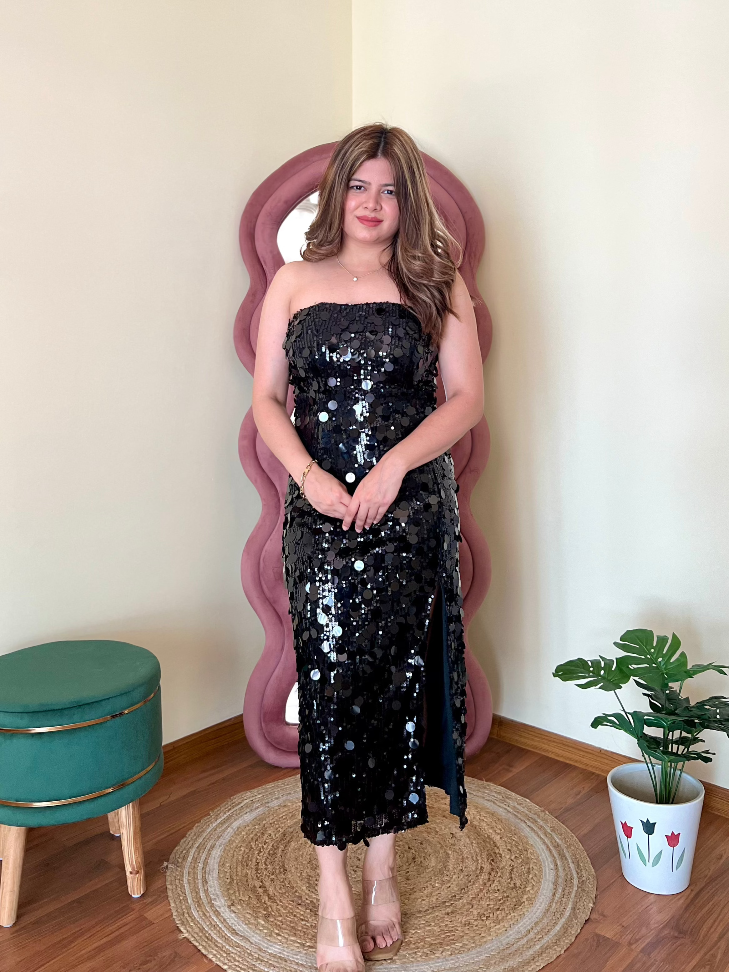 JULIE COIN DRESS