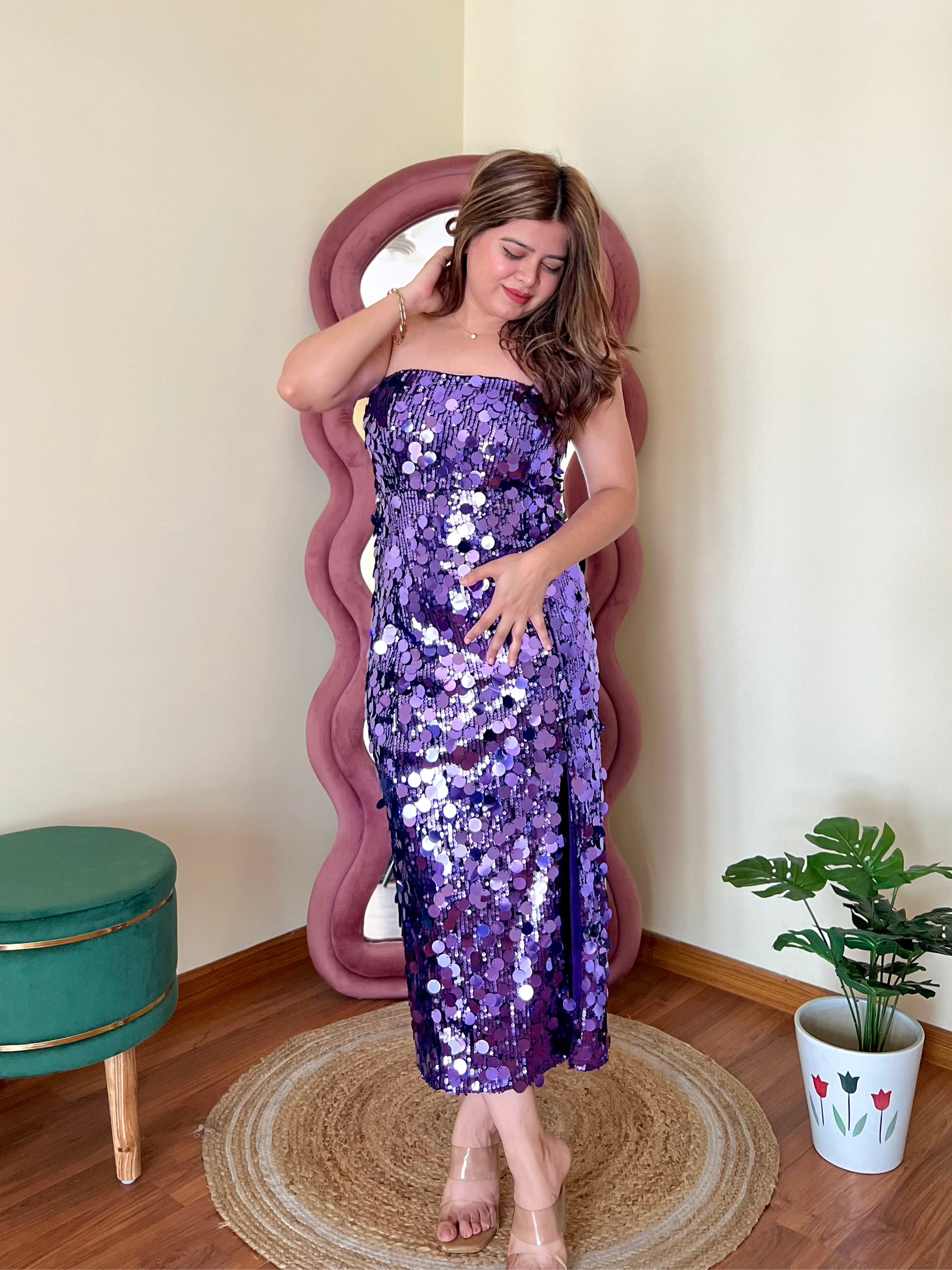 JULIE COIN DRESS