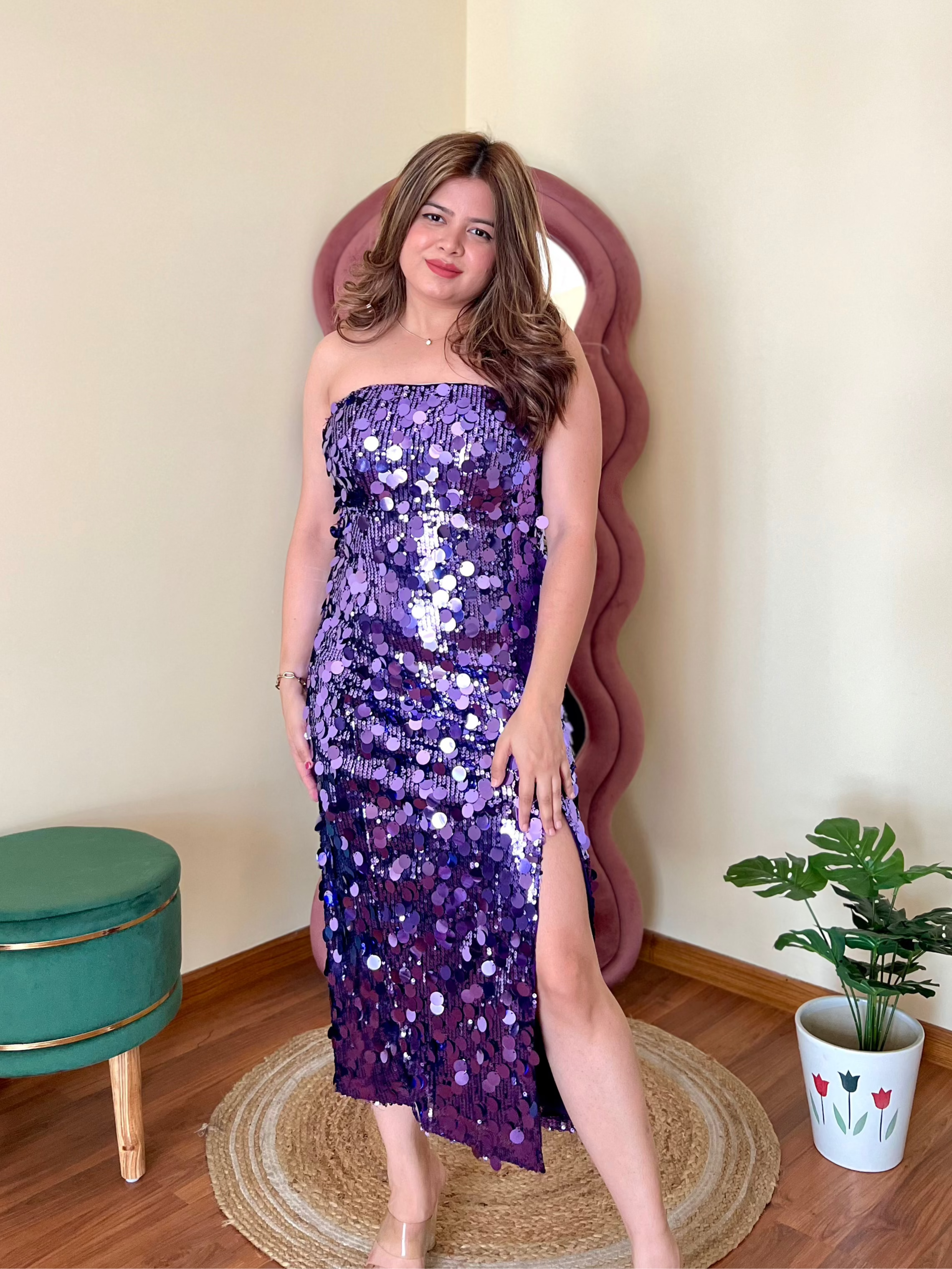 JULIE COIN DRESS