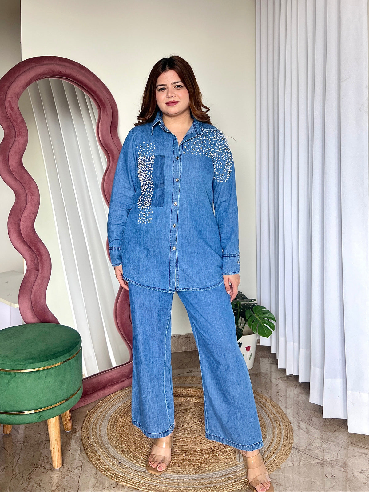 BASTIAN DENIM COORD