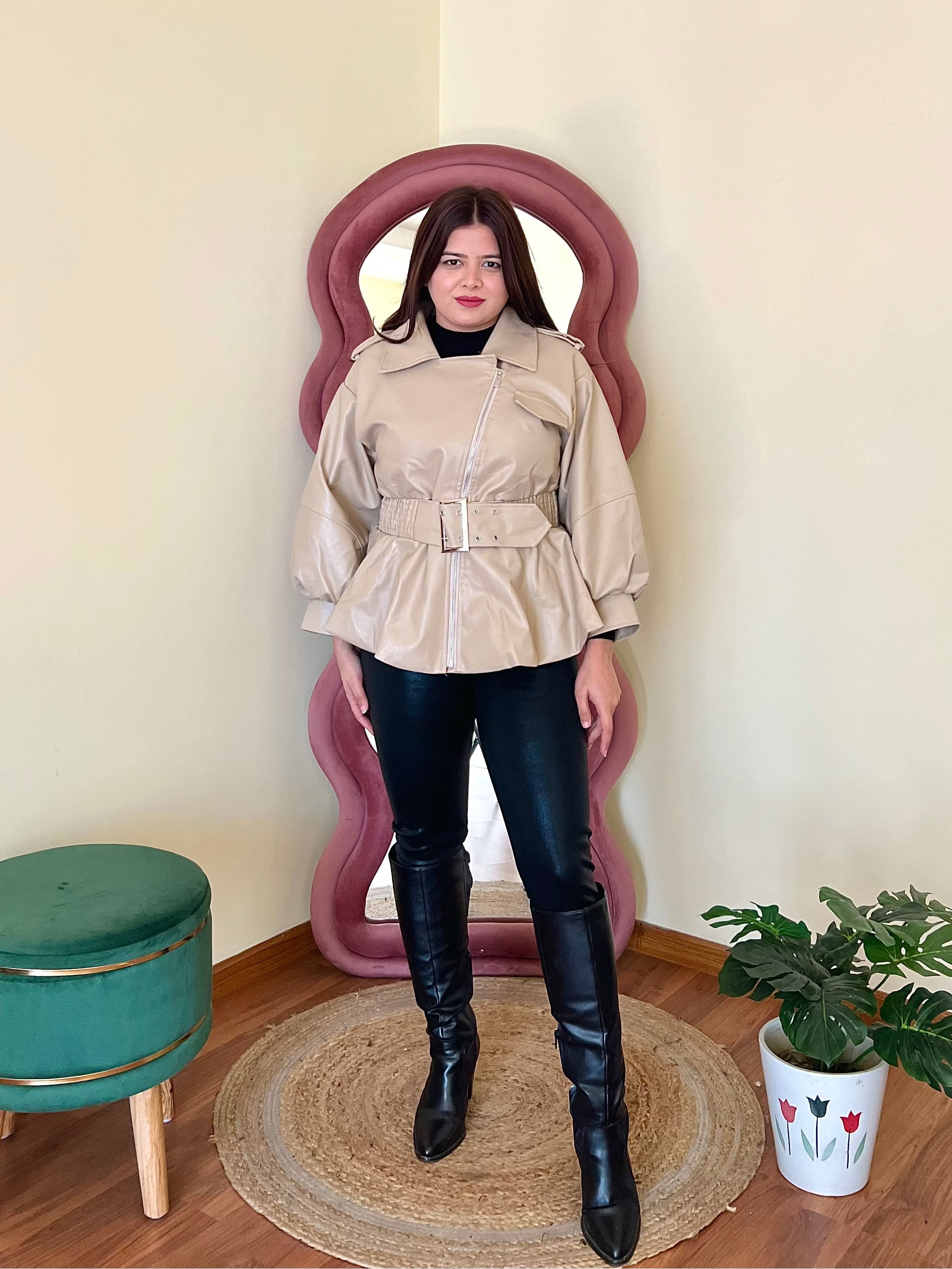 LUCAS METALLIC LEGGINGS