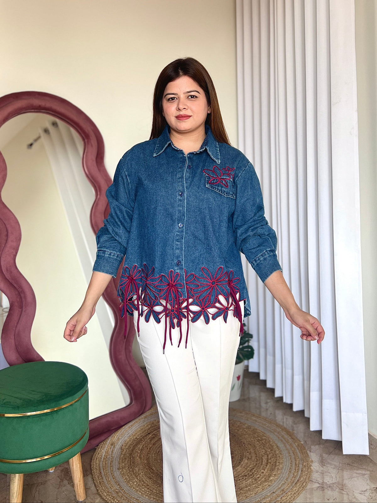 ASHLEY DENIM SHIRT