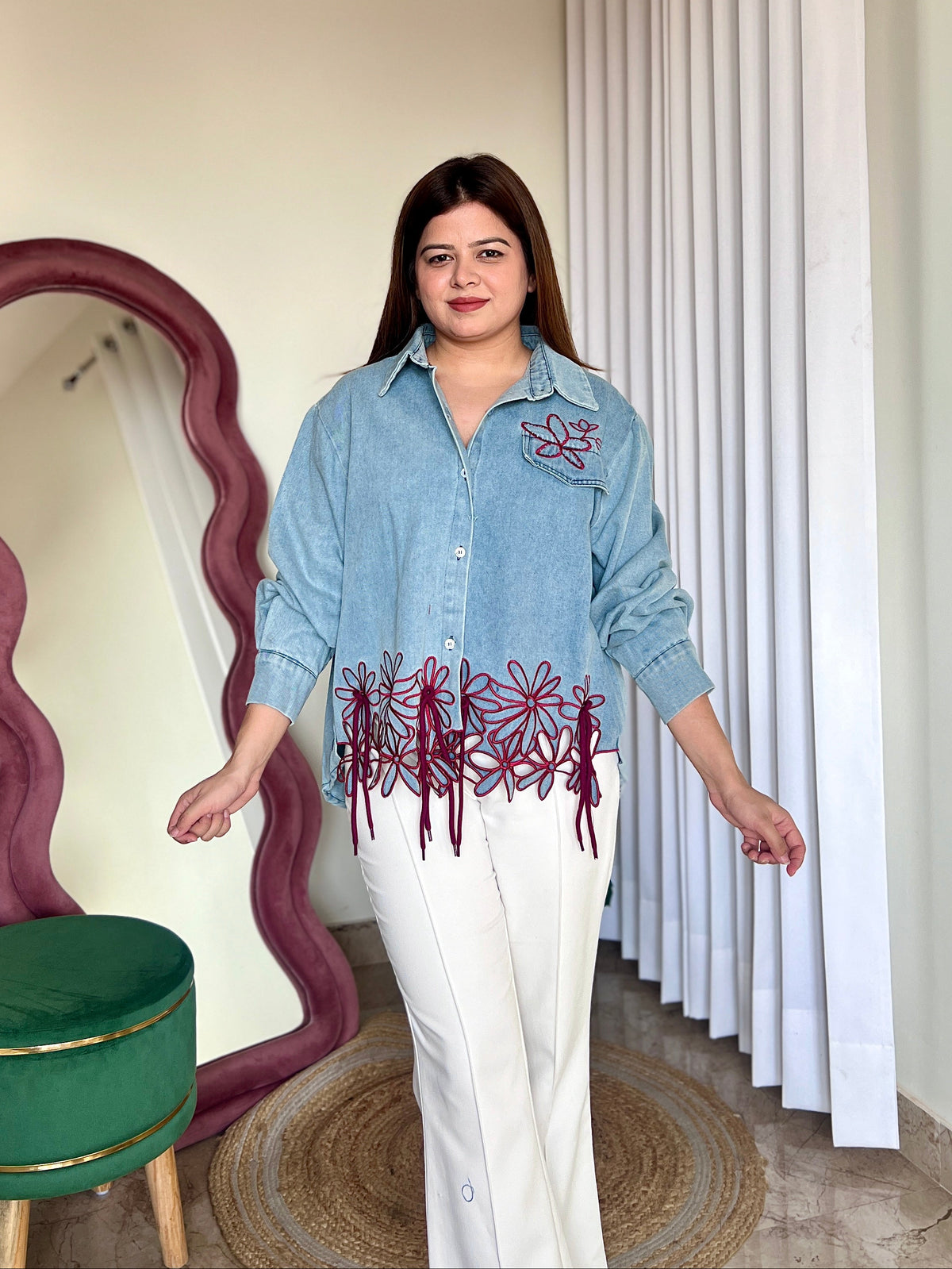 ASHLEY DENIM SHIRT
