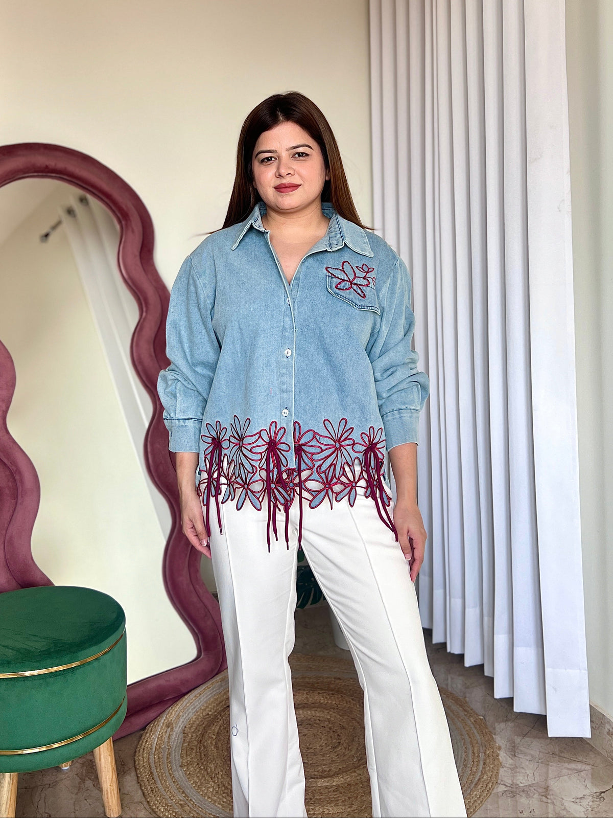 ASHLEY DENIM SHIRT