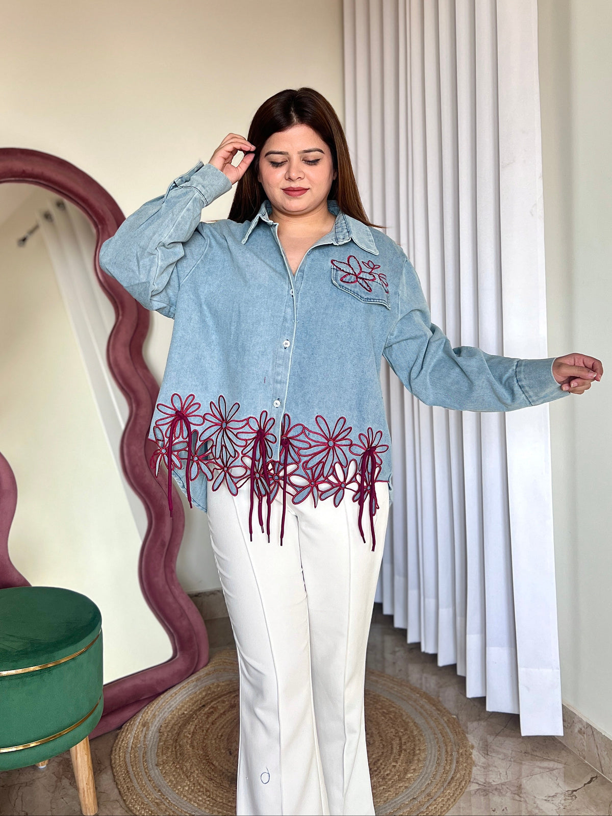 ASHLEY DENIM SHIRT