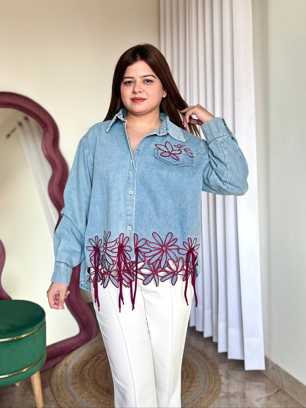 ASHLEY DENIM SHIRT