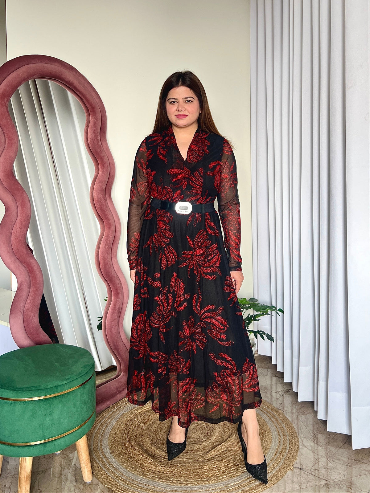 RUSELL BELTED DRESS