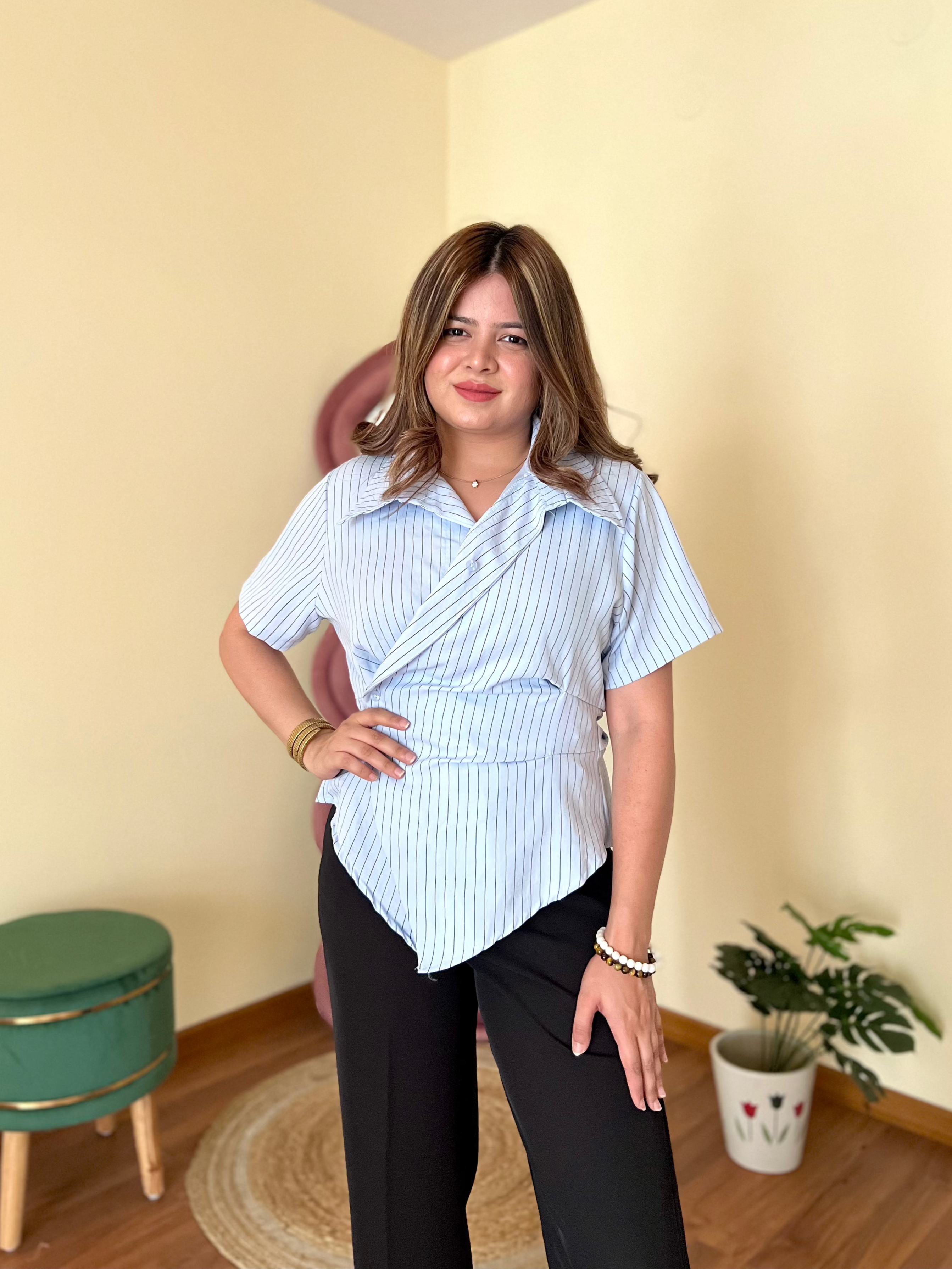 SERIA STRIPPED TOP