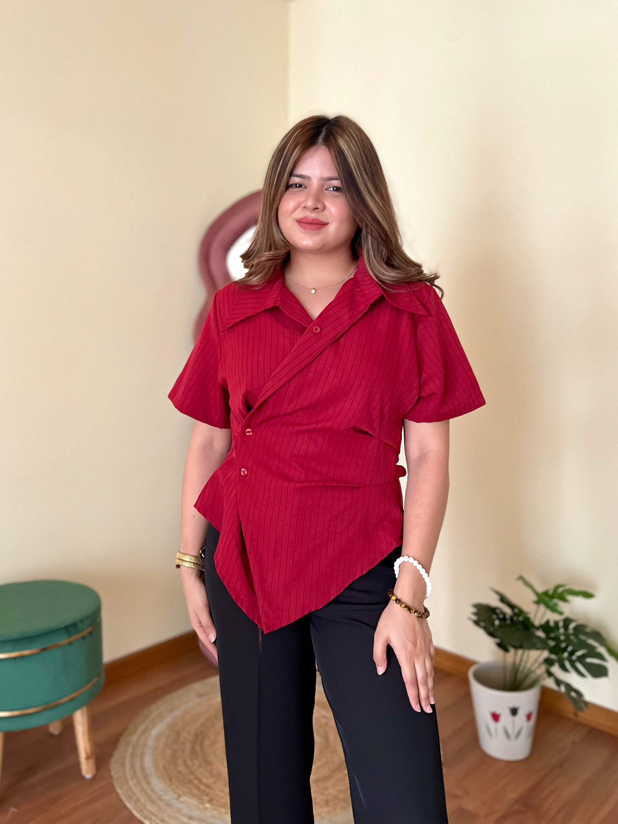 SERIA STRIPPED TOP