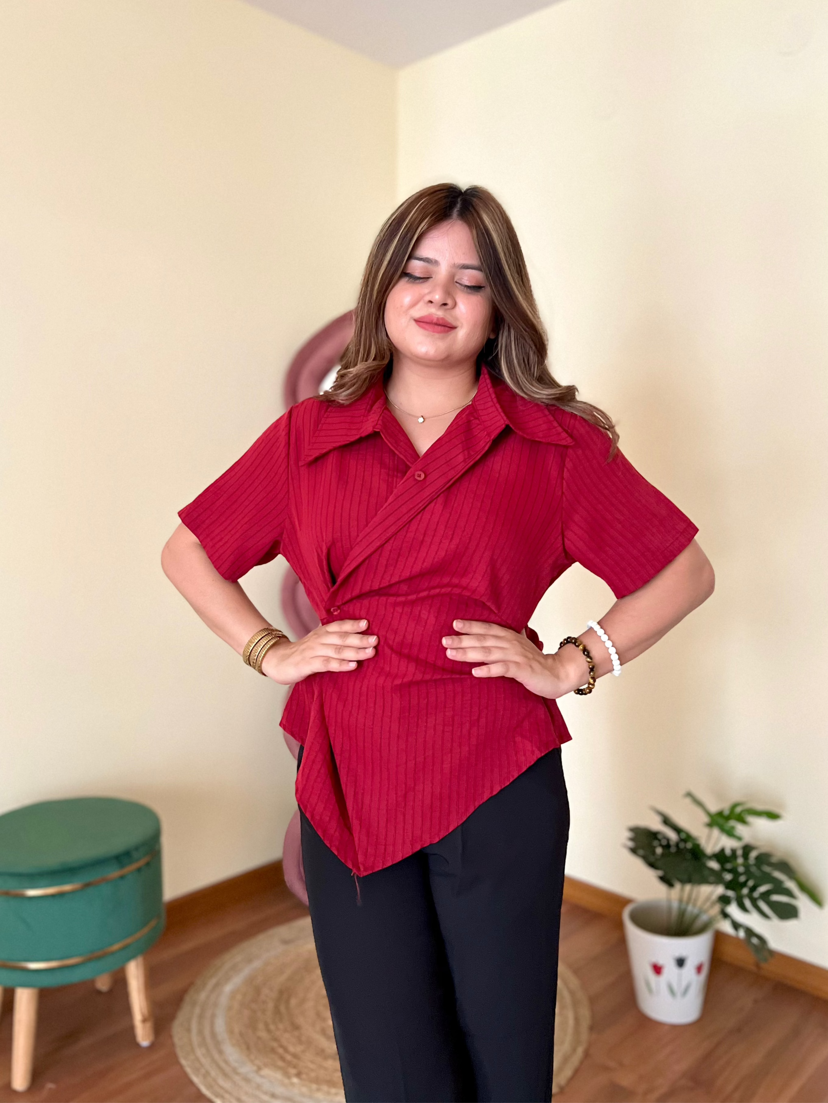SERIA STRIPPED TOP
