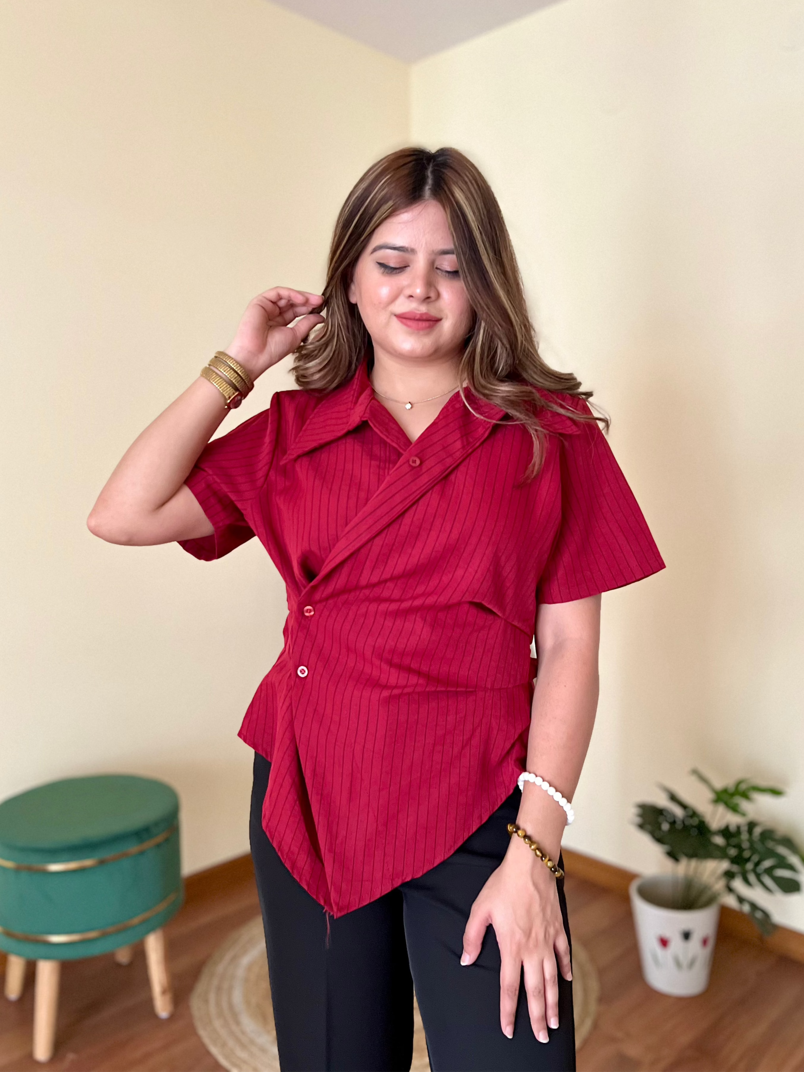 SERIA STRIPPED TOP