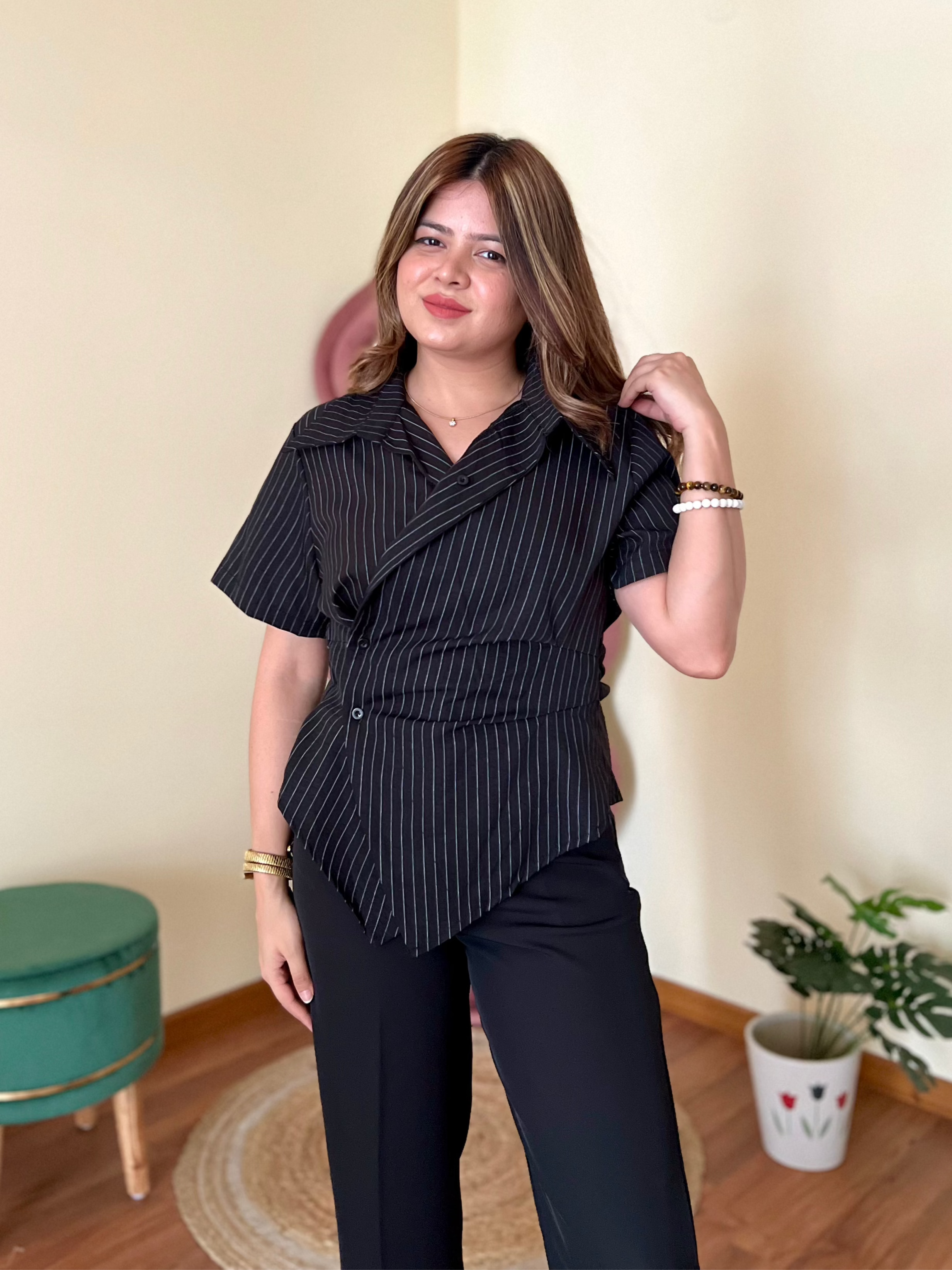 SERIA STRIPPED TOP
