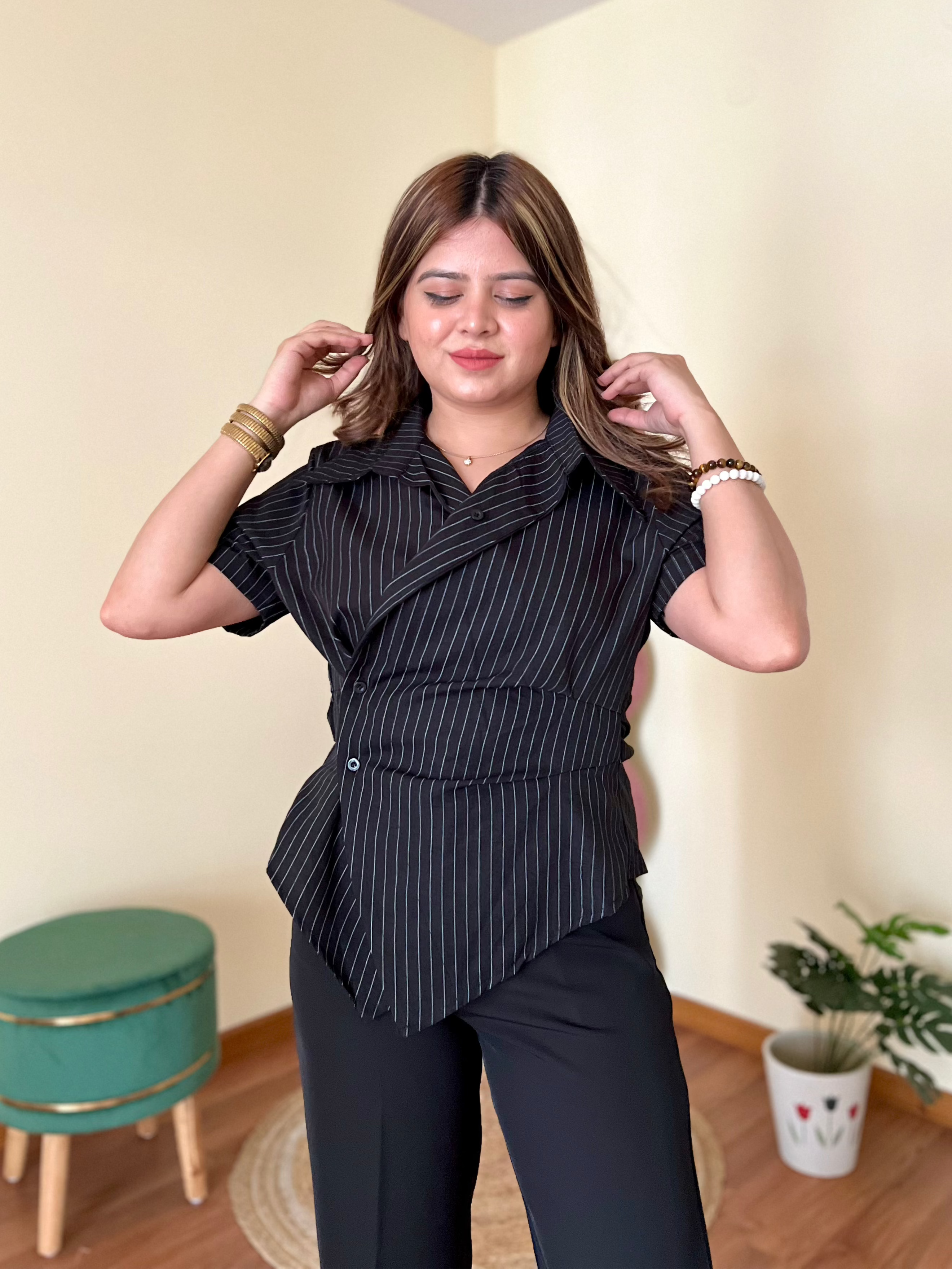 SERIA STRIPPED TOP