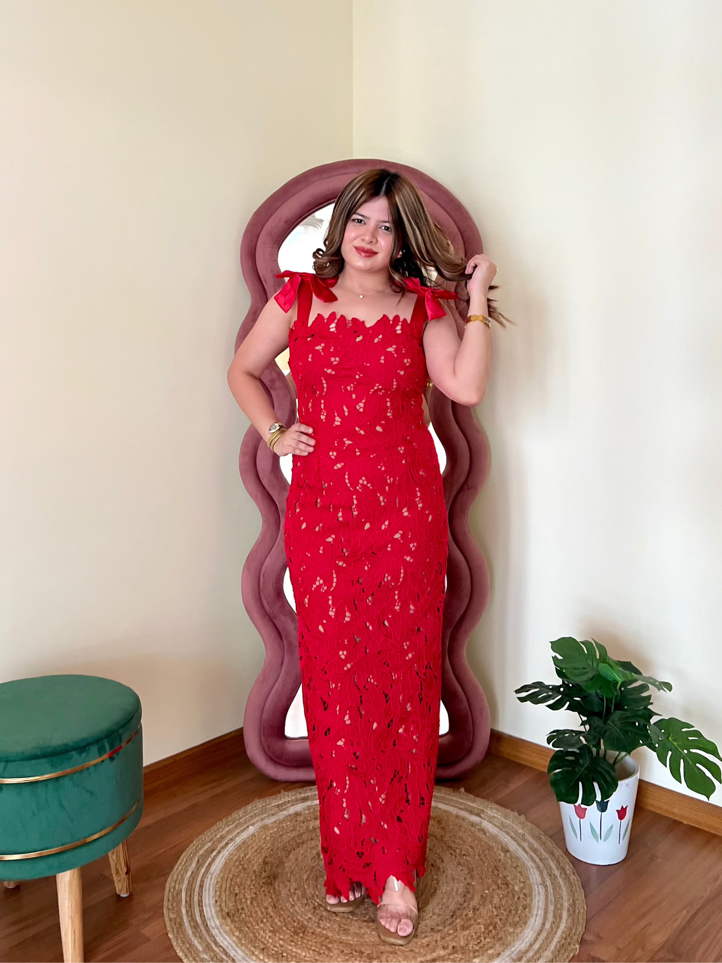 TASHA LACE DRESS