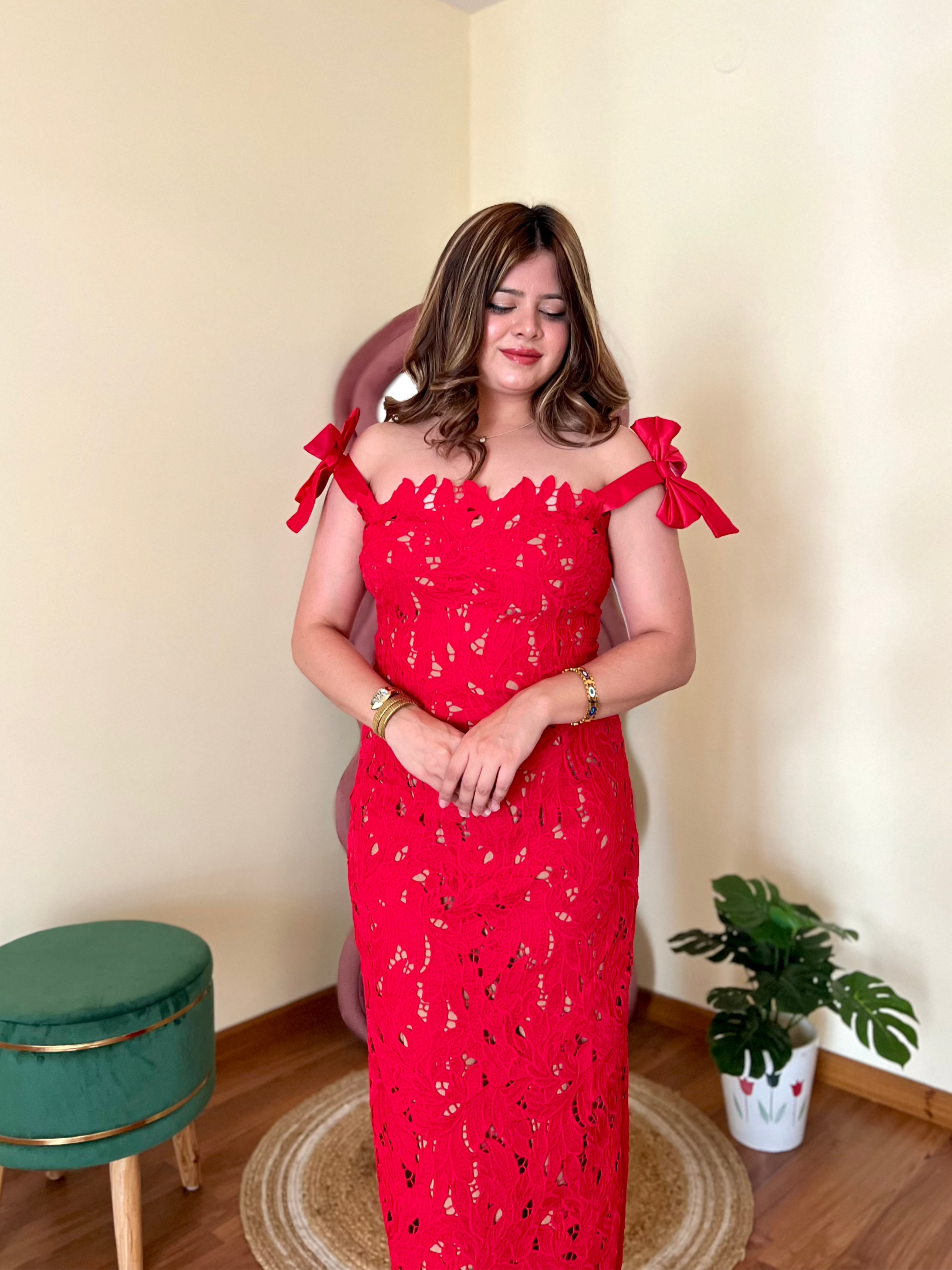 TASHA LACE DRESS