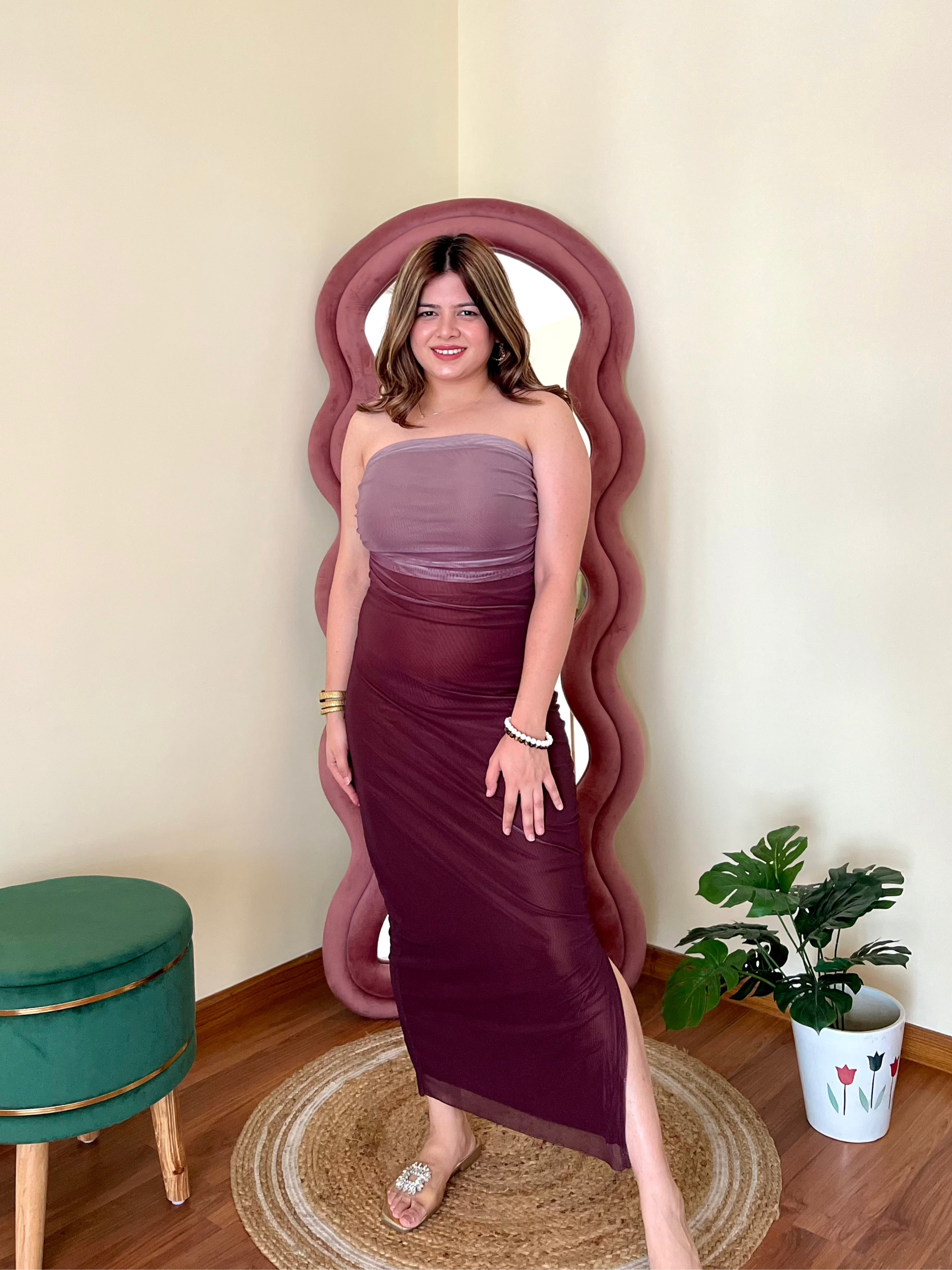 MILEY MESH DRESS