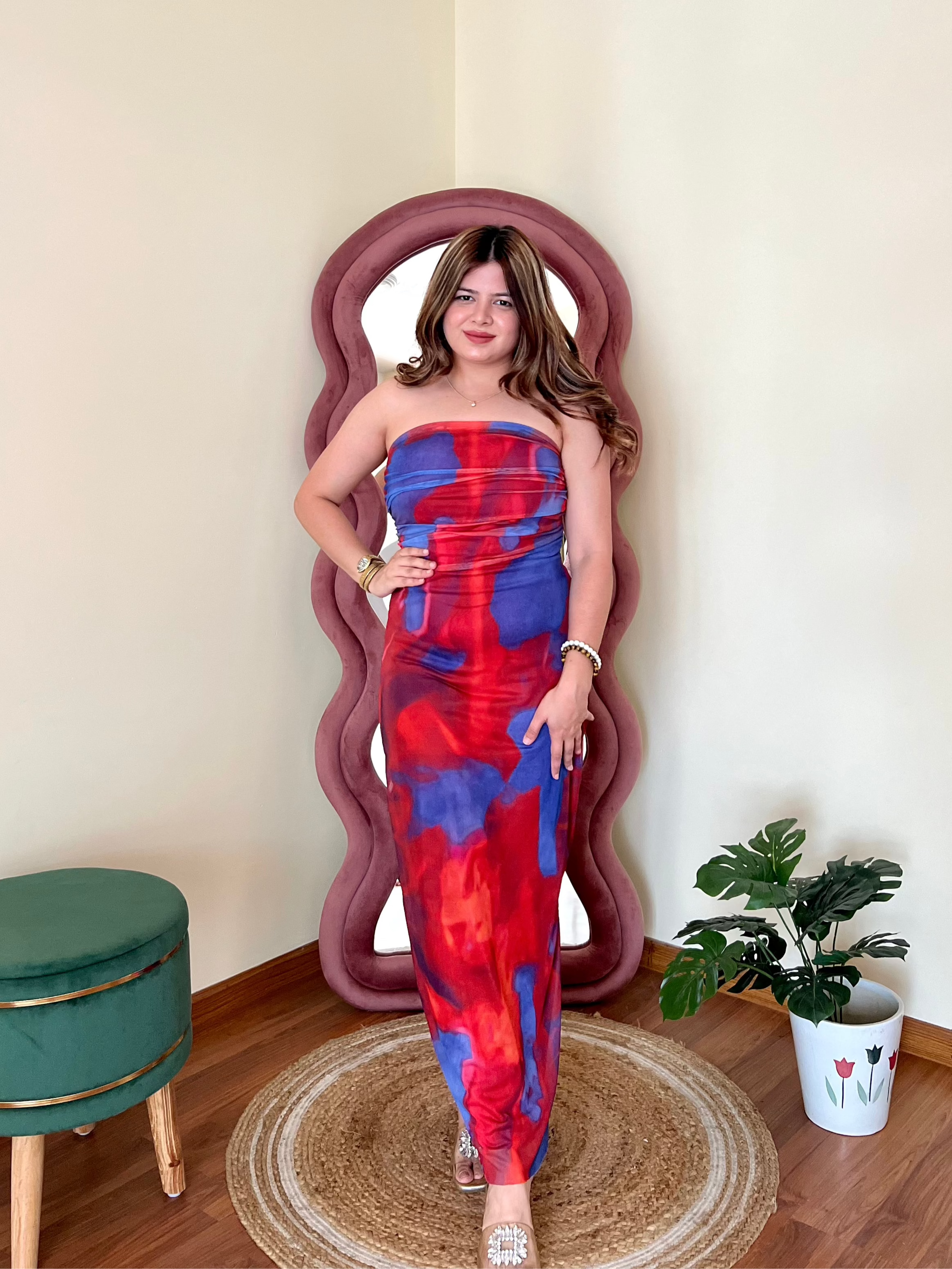 ANTHEIA MESH DRESS