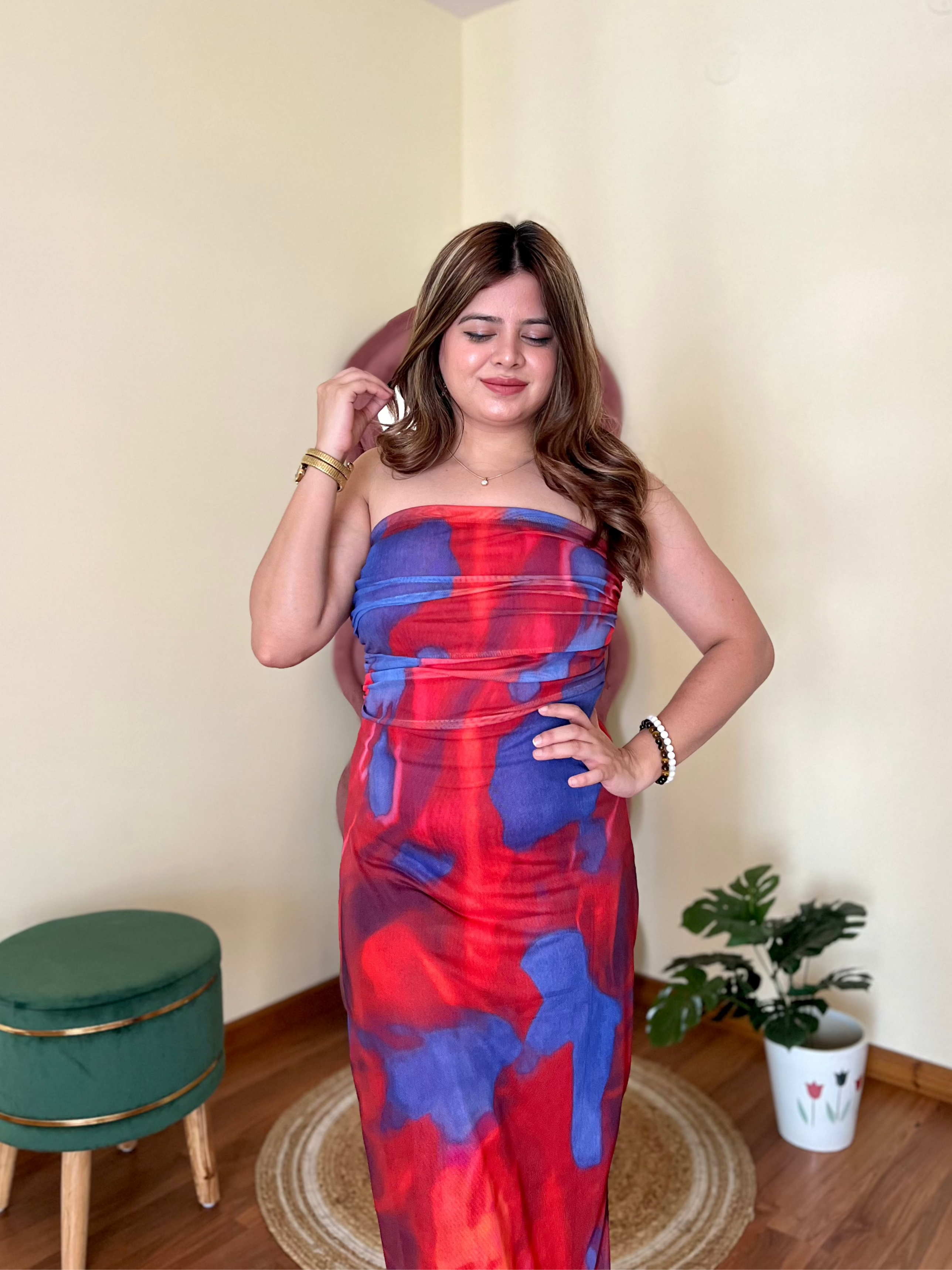 ANTHEIA MESH DRESS