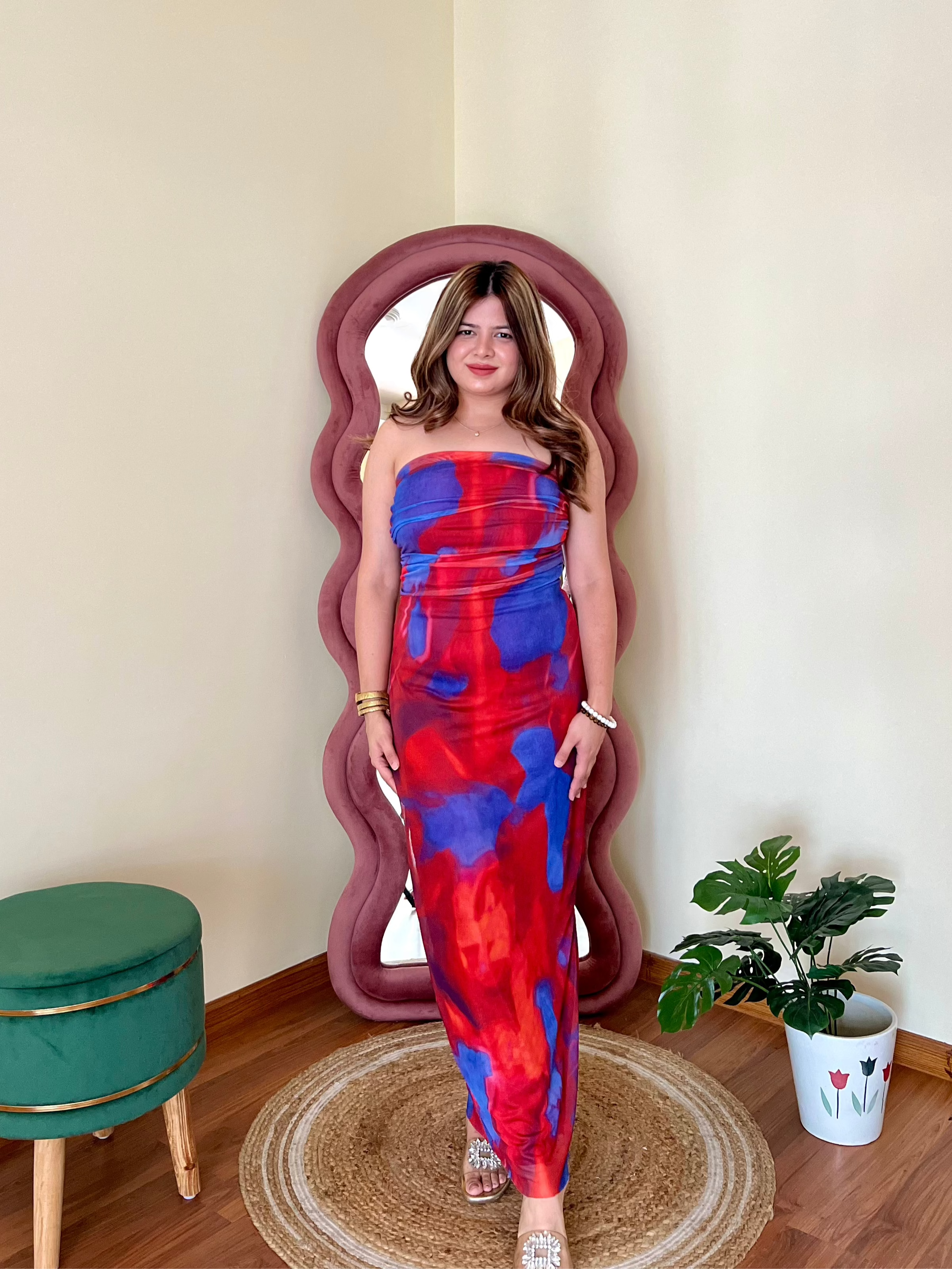 ANTHEIA MESH DRESS