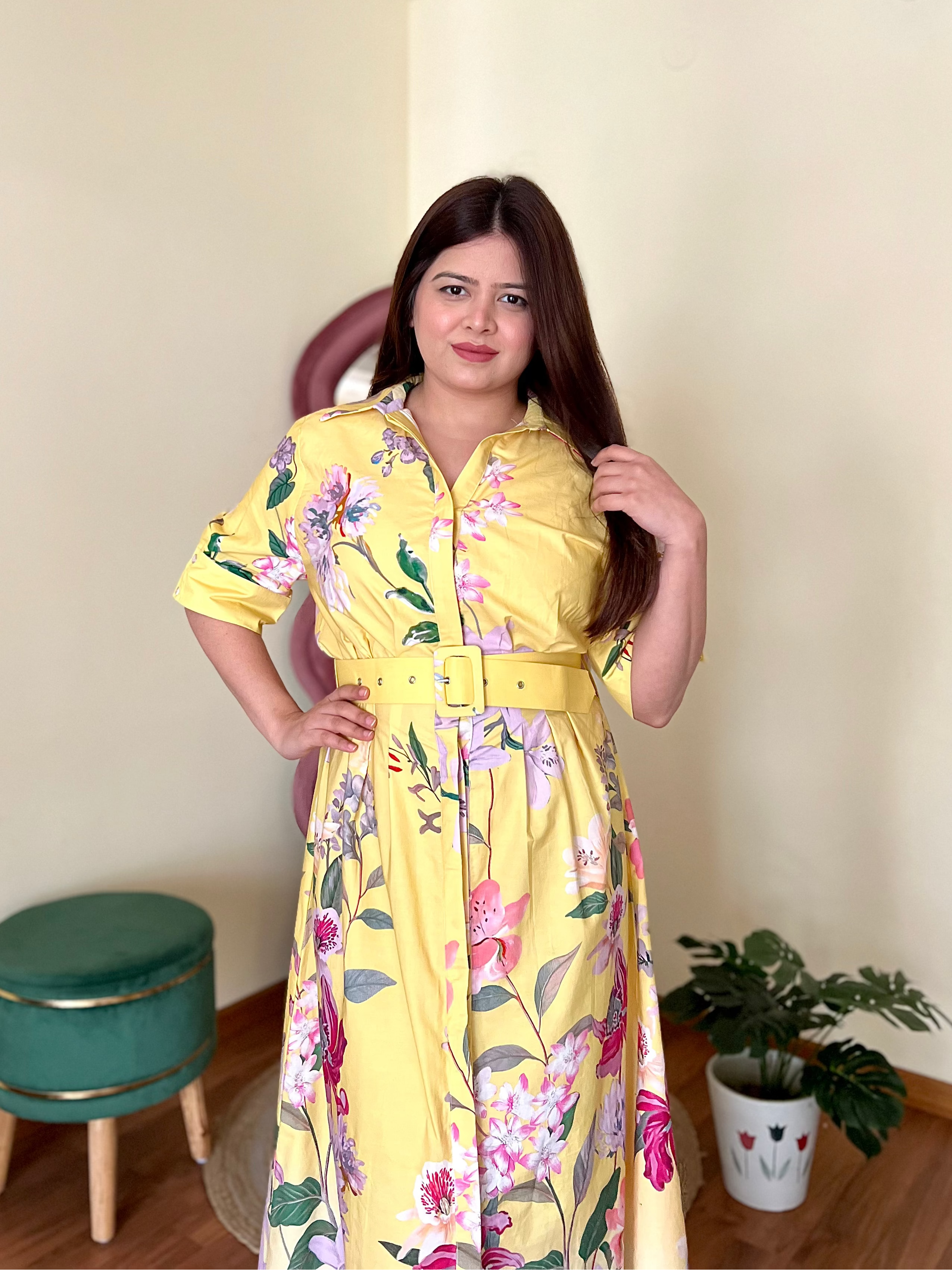 TESS FLORAL DRESS