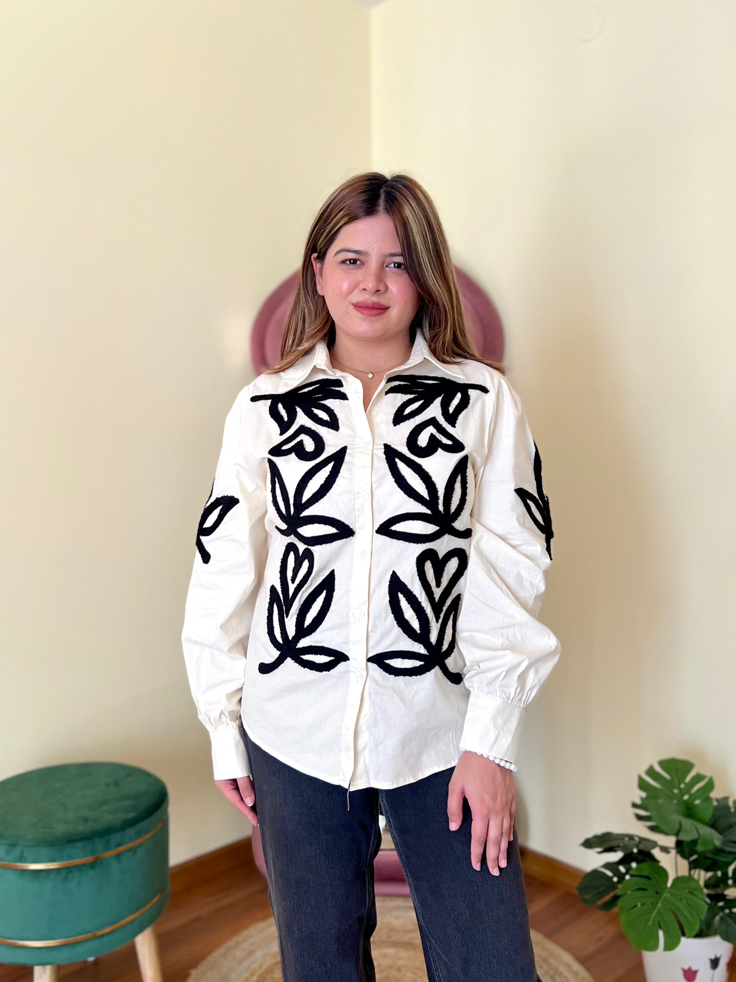 CANDY EMBROIDERED SHIRTS