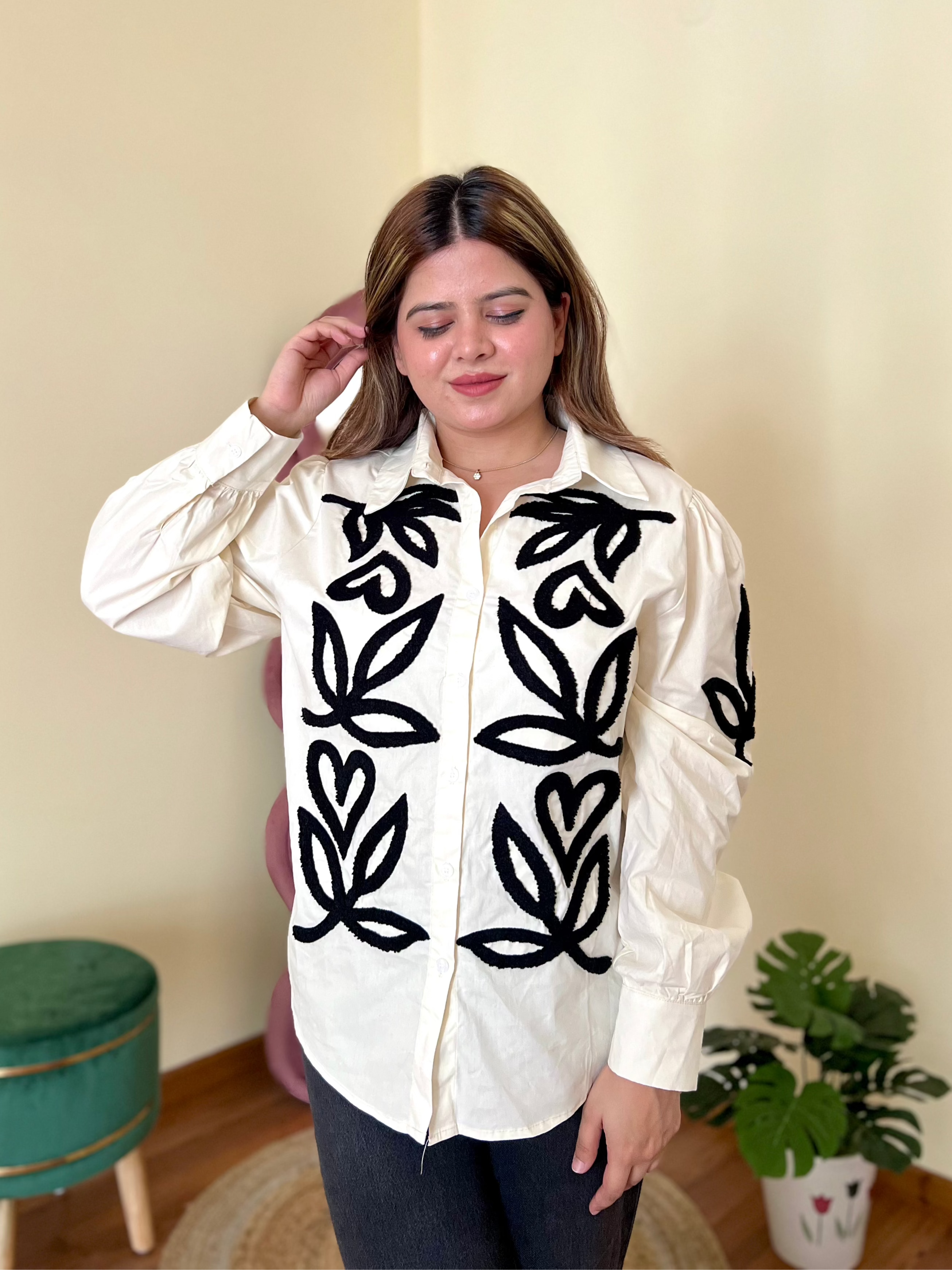 CANDY EMBROIDERED SHIRTS