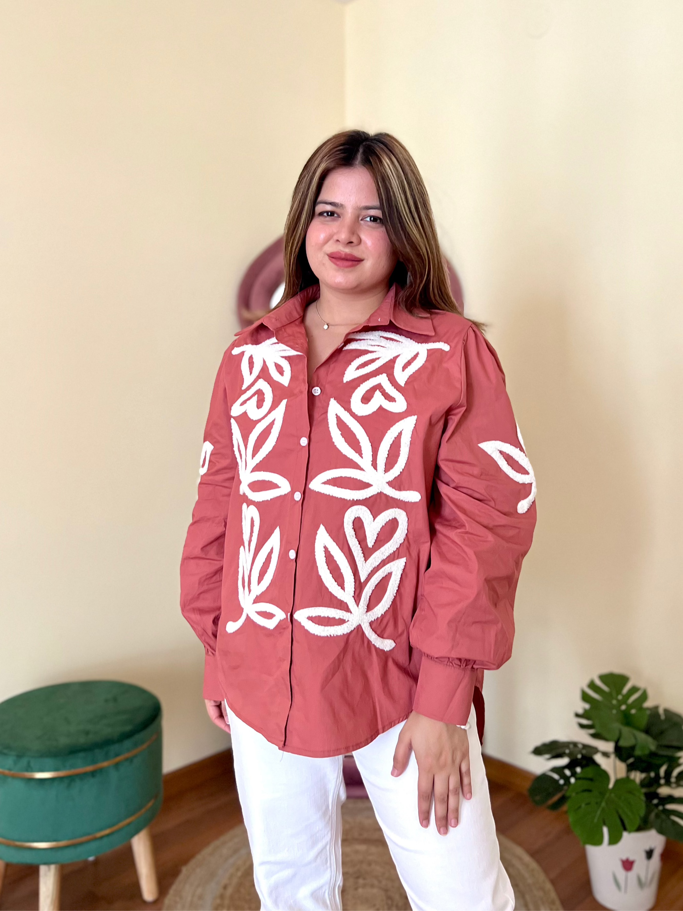 CANDY EMBROIDERED SHIRTS