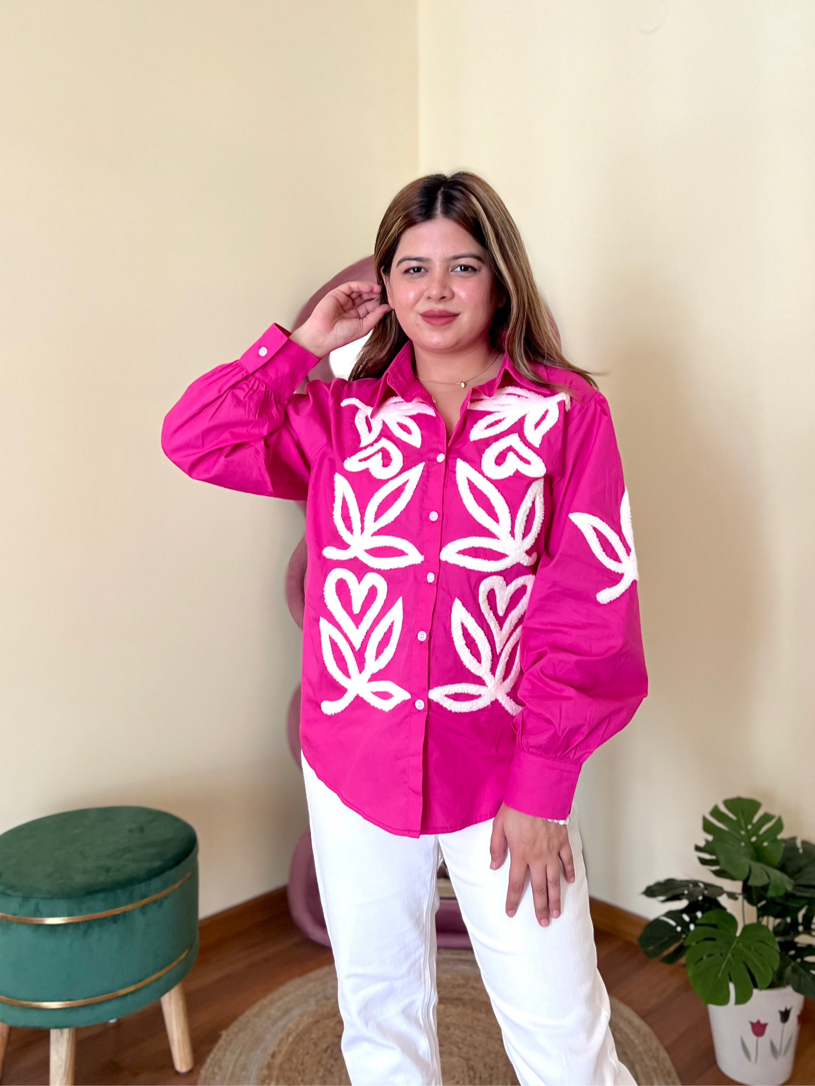 CANDY EMBROIDERED SHIRTS