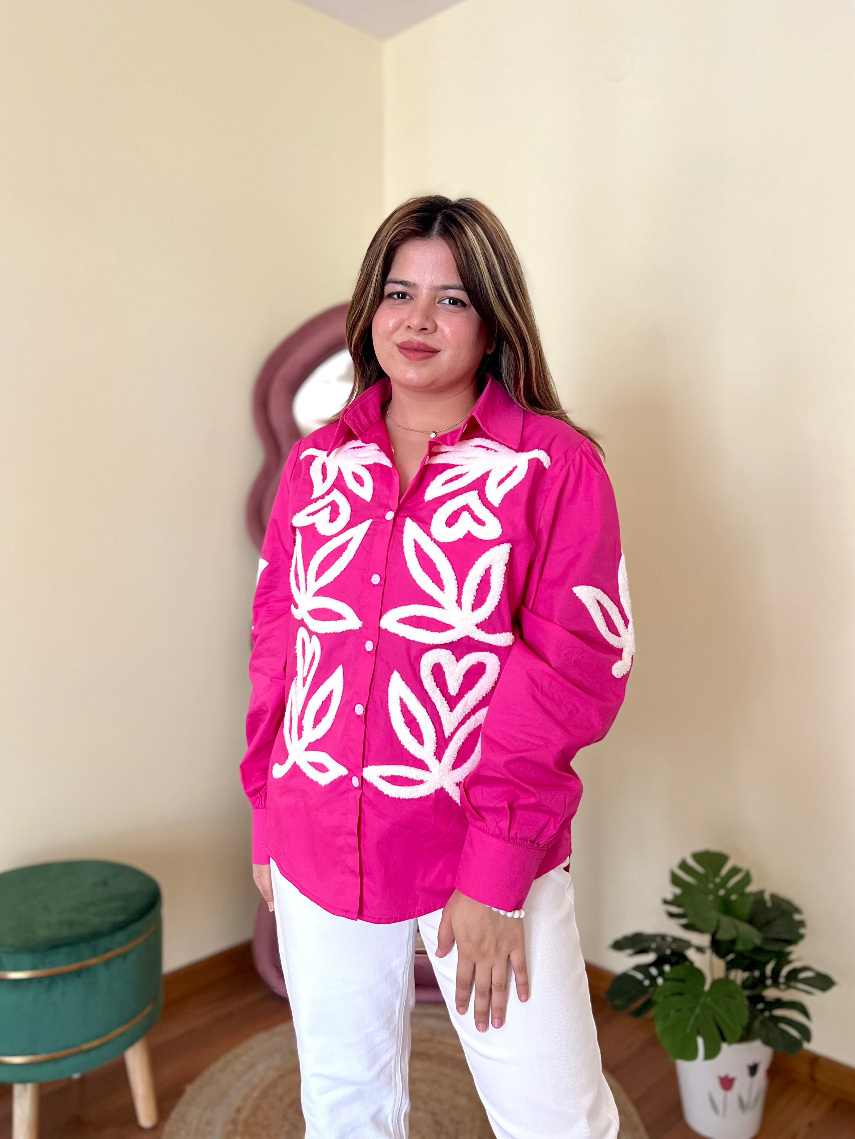 CANDY EMBROIDERED SHIRTS