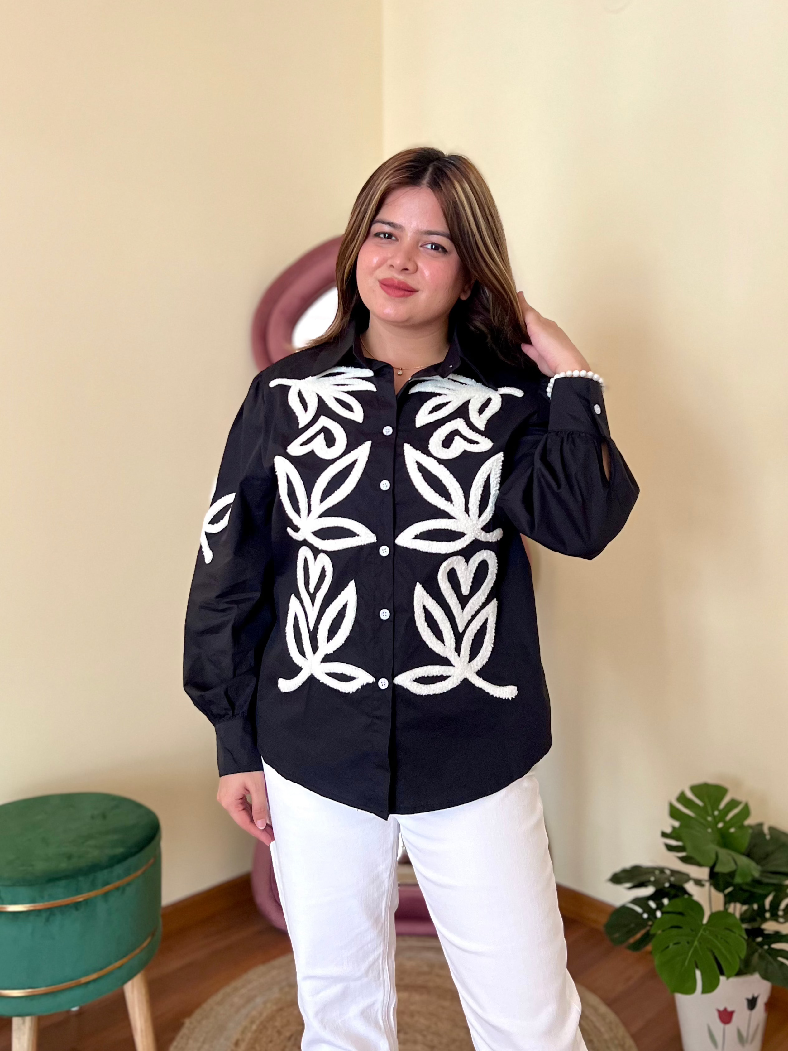 CANDY EMBROIDERED SHIRTS