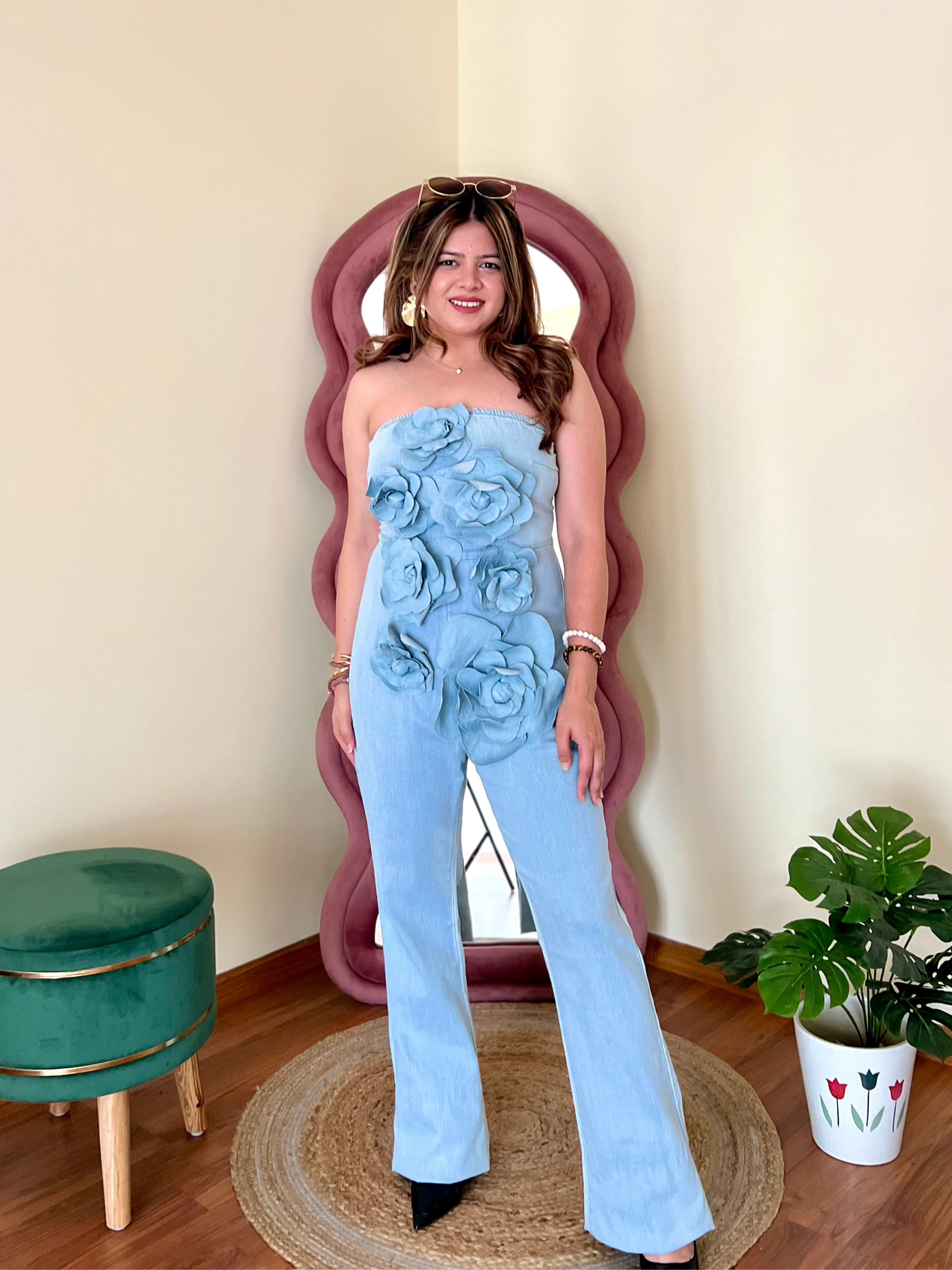 VENICE DENIM JUMPSUIT