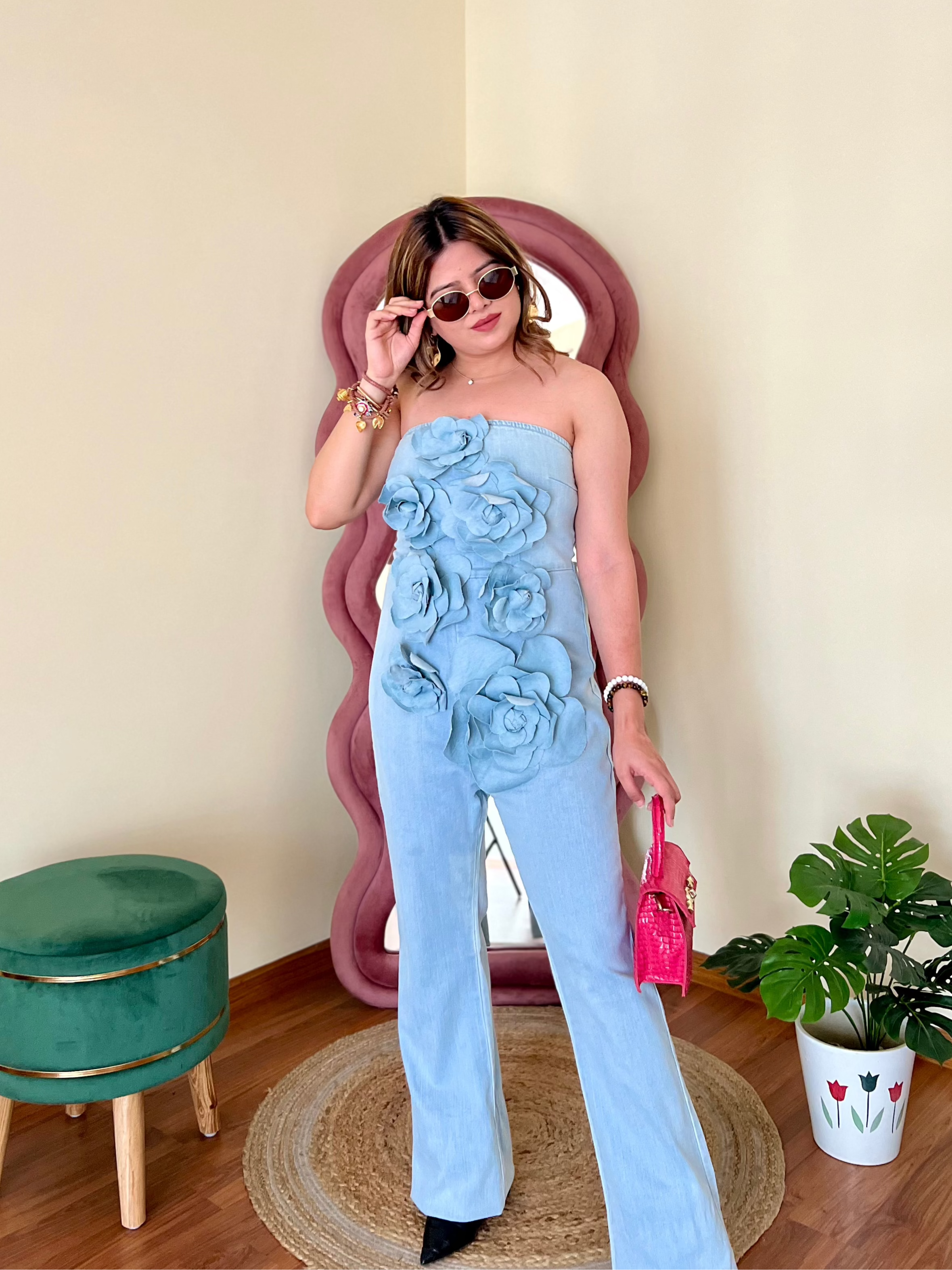 VENICE DENIM JUMPSUIT