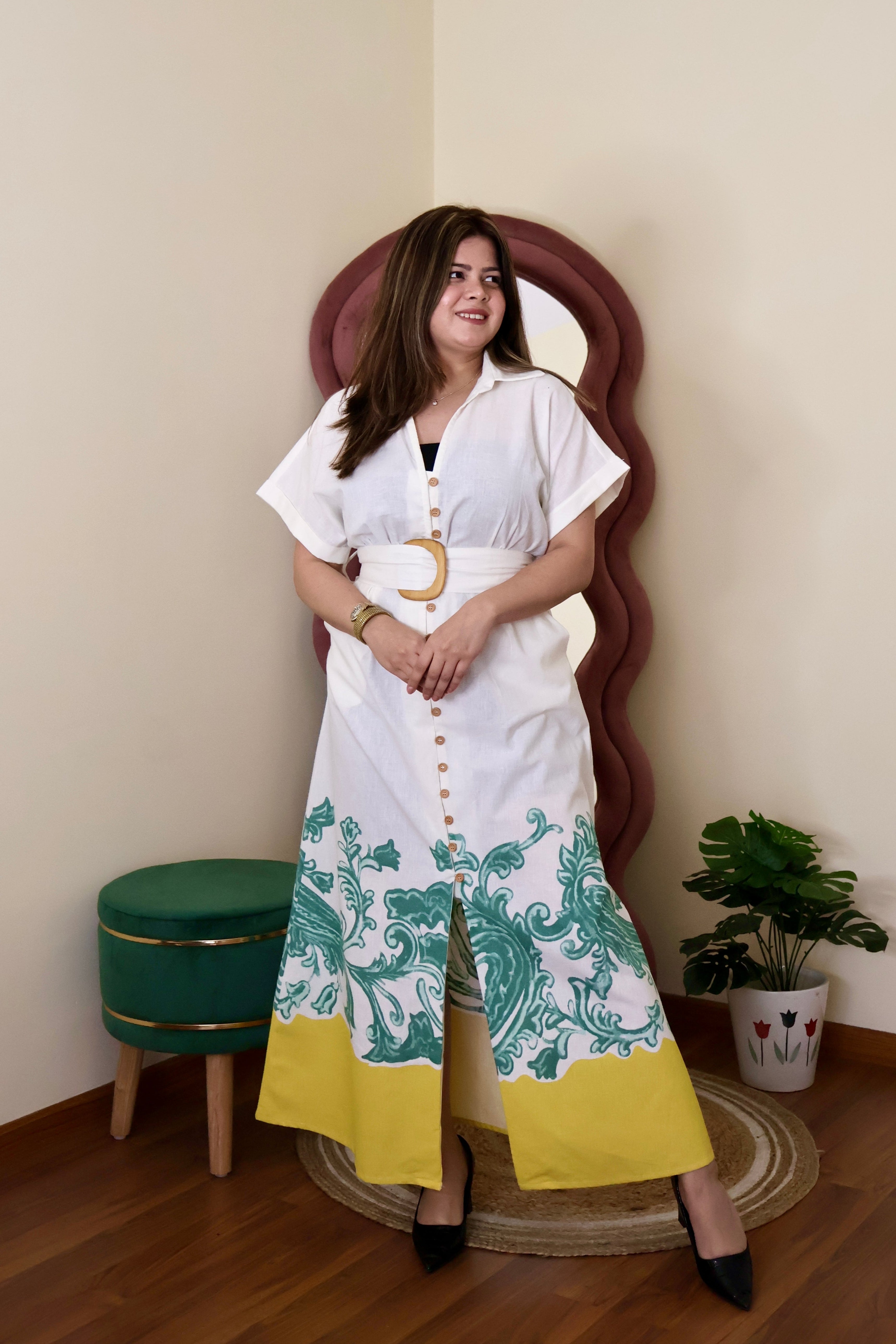 OLIVIA SHIRT DRESS